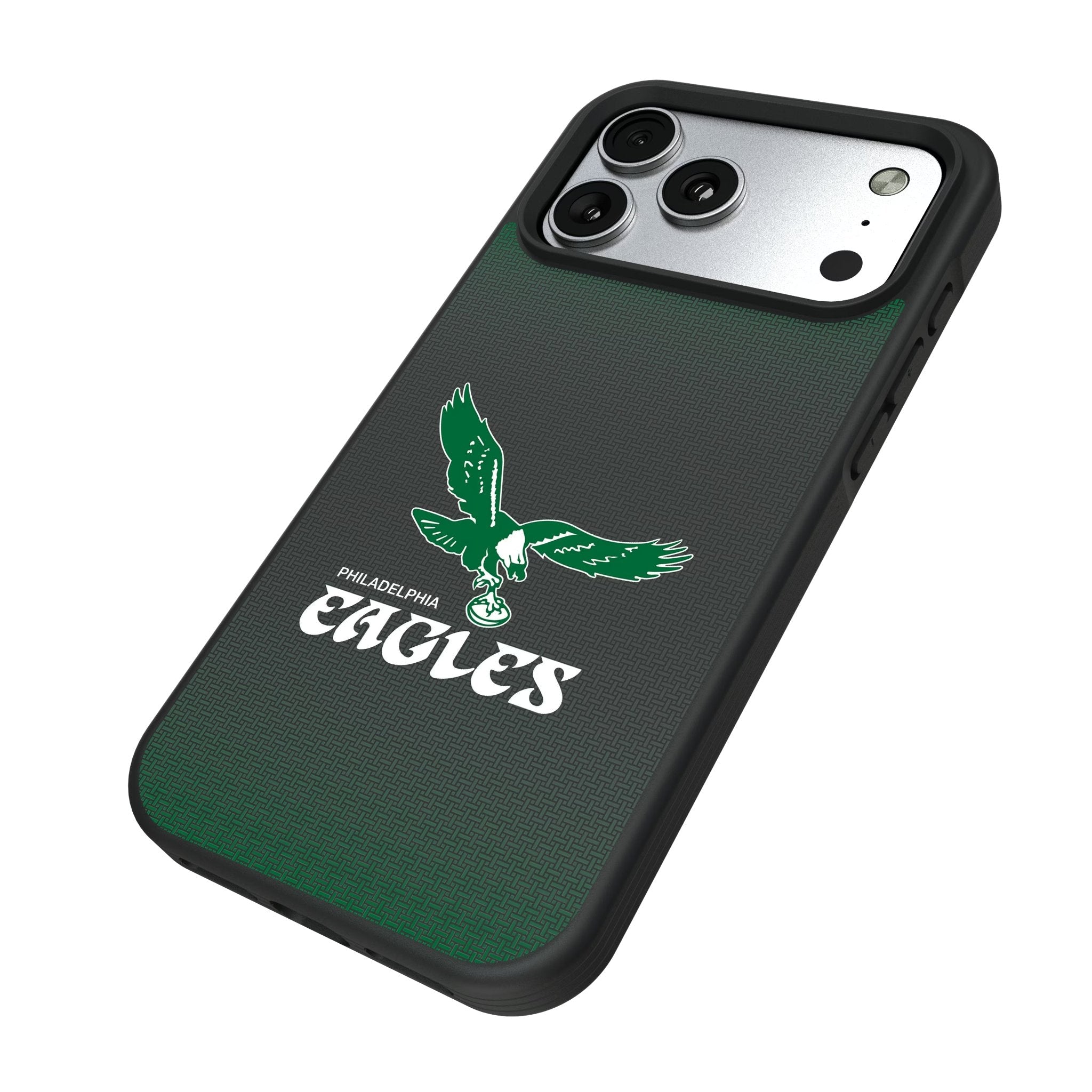 Philadelphia Eagles 1973-1995 Historic Collection Linen Bump Phone Case for Apple iPhone 17 Series 5