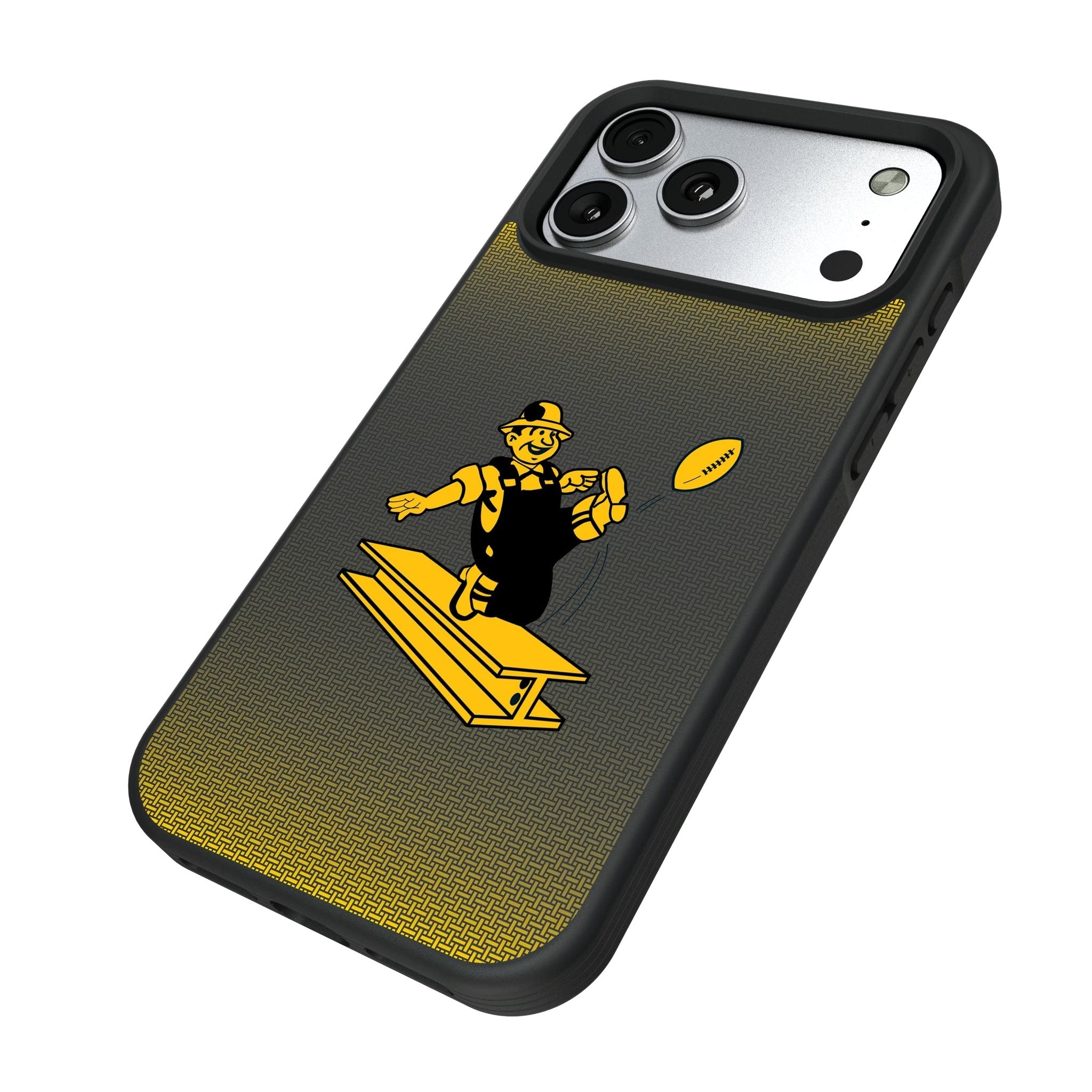 Pittsburgh Steelers 1961 Historic Collection Linen Bump Phone Case for Apple iPhone 17 Series 5