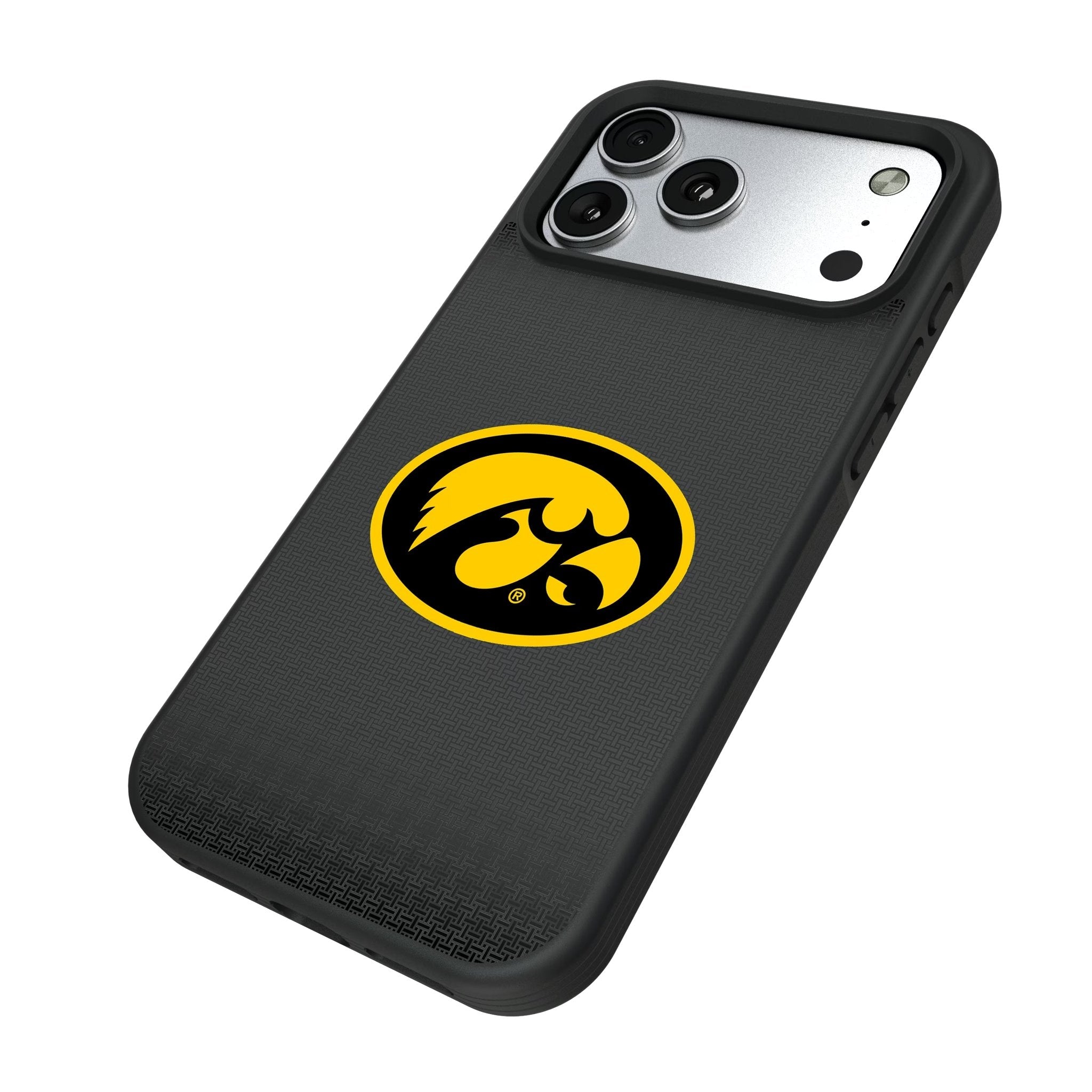 University of Iowa Hawkeyes Linen Bump Phone Case for Apple iPhone 17 Series 5