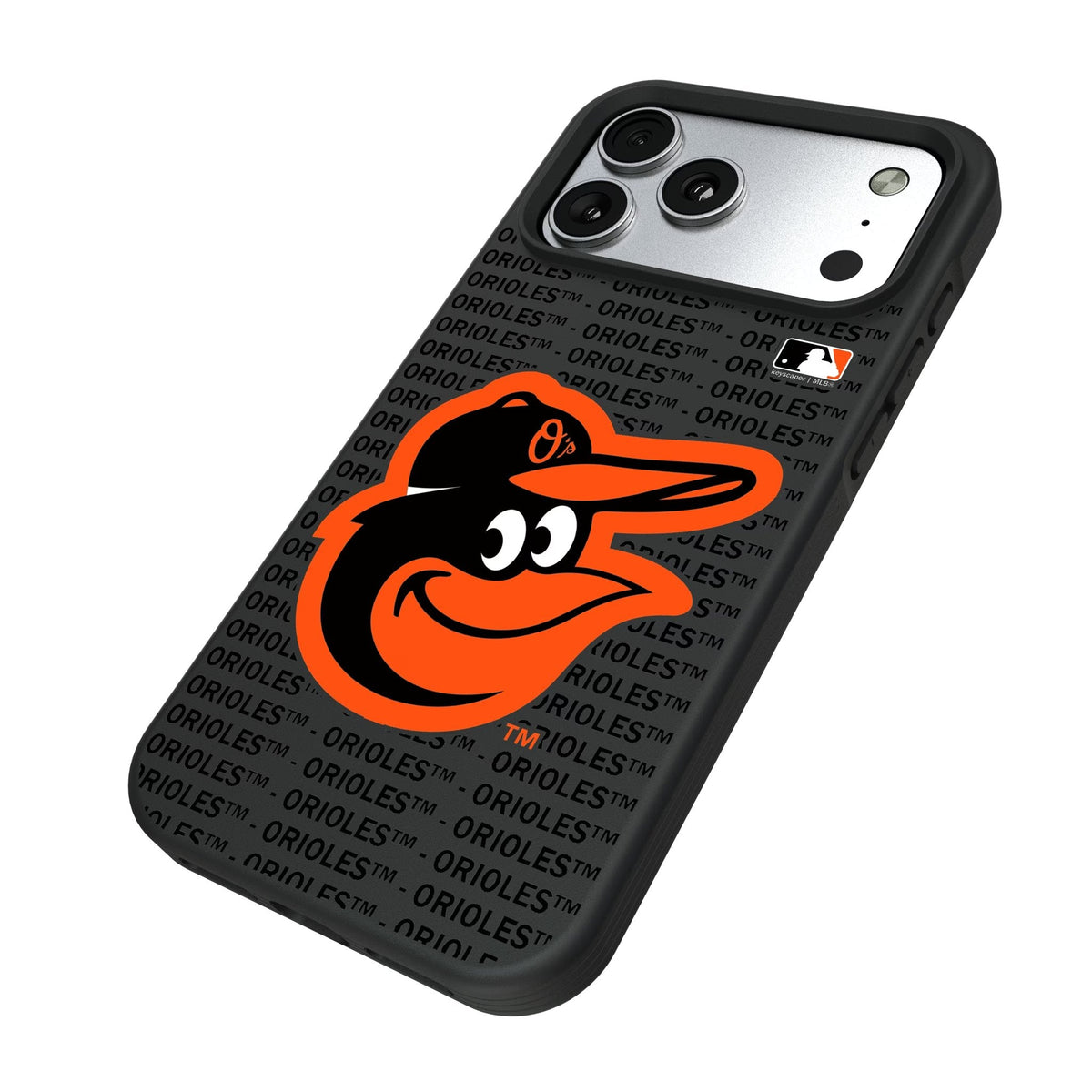 Baltimore Orioles Text Backdrop Bump Phone Case for Apple iPhone 17 Series 5
