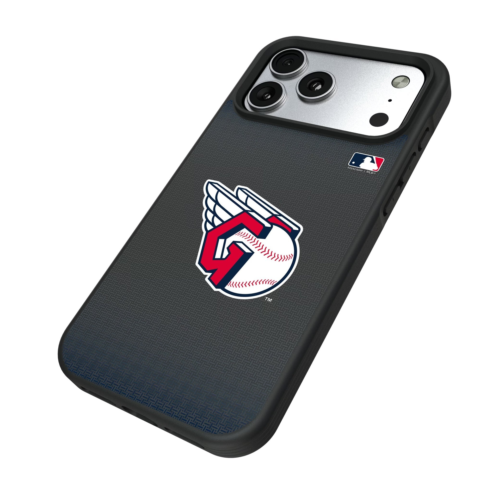 Cleveland Guardians Linen Bump Phone Case for Apple iPhone 17 Series 5