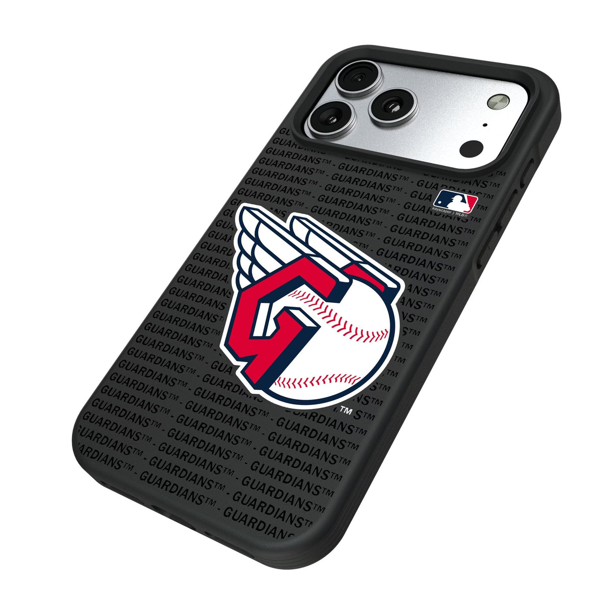 Cleveland Guardians Text Backdrop Bump Phone Case for Apple iPhone 17 Series 5