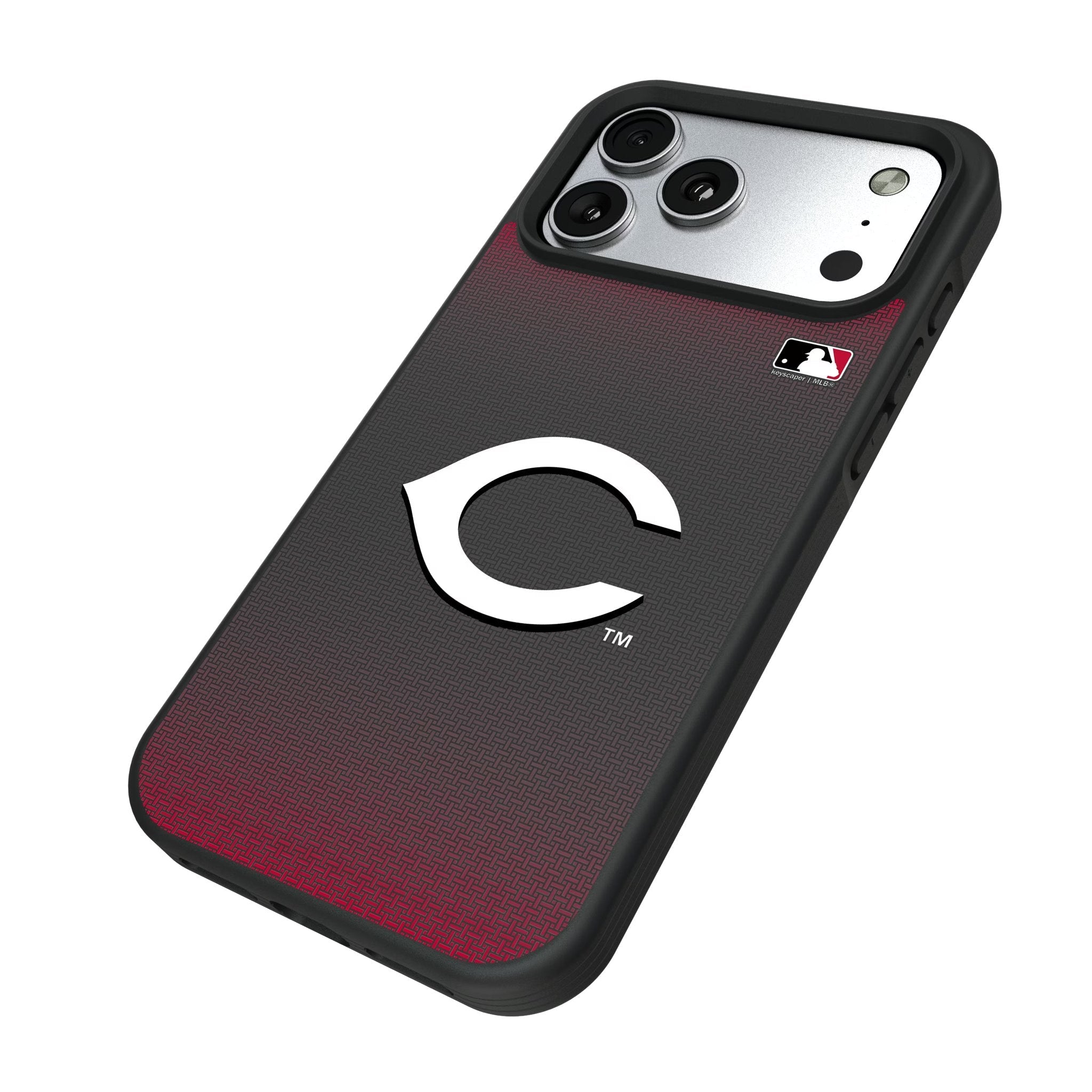 Cincinnati Reds Linen Bump Phone Case for Apple iPhone 17 Series 5