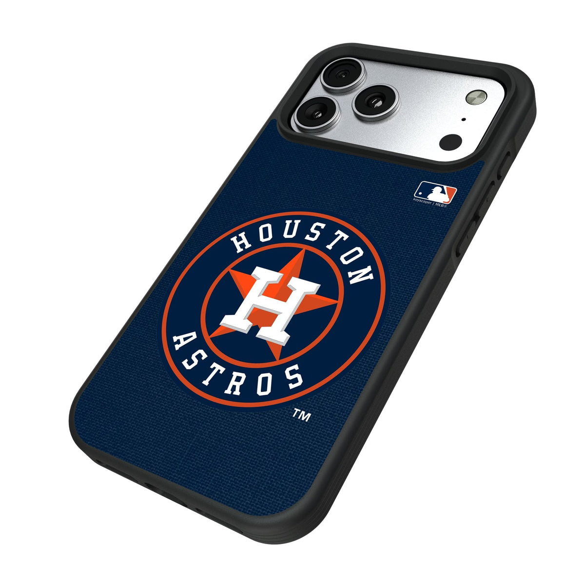 Houston Astros Solid Bump Phone Case for Apple iPhone 17 Series 5