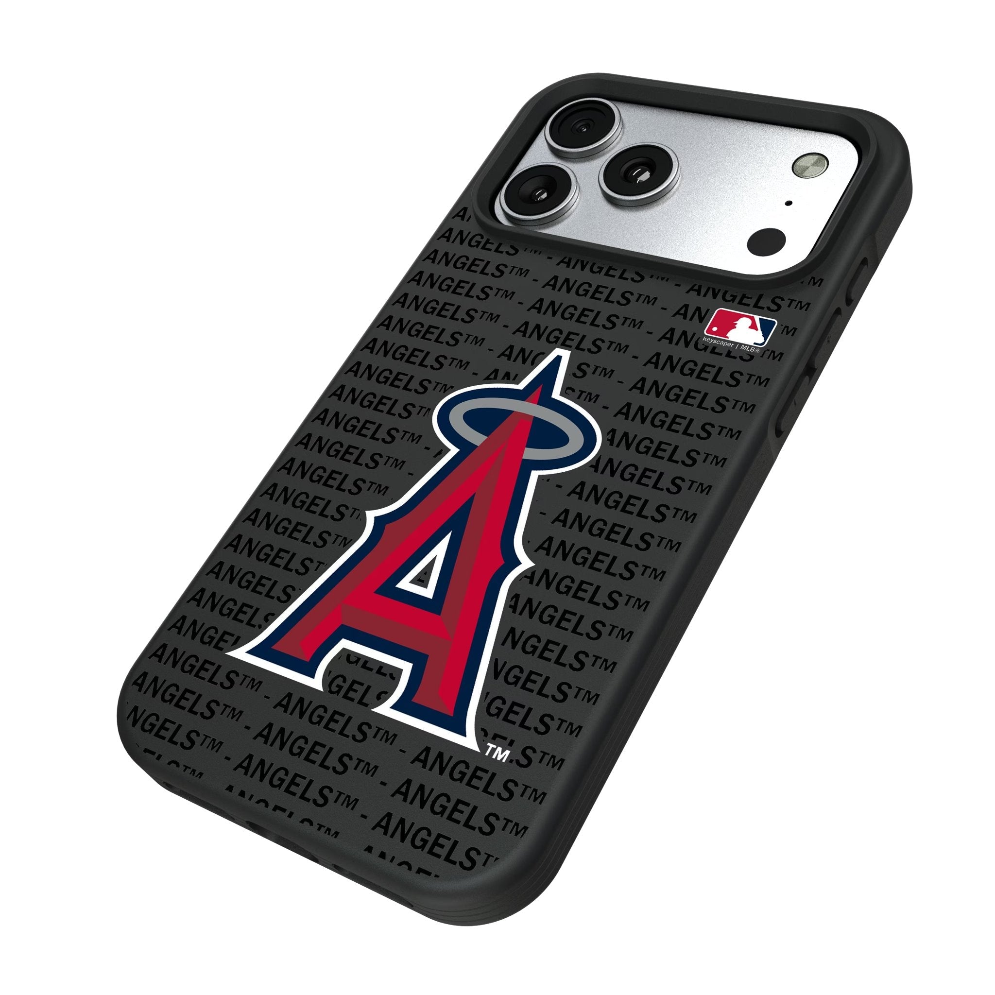 Los Angeles Angels Text Backdrop Bump Phone Case for Apple iPhone 17 Series 5