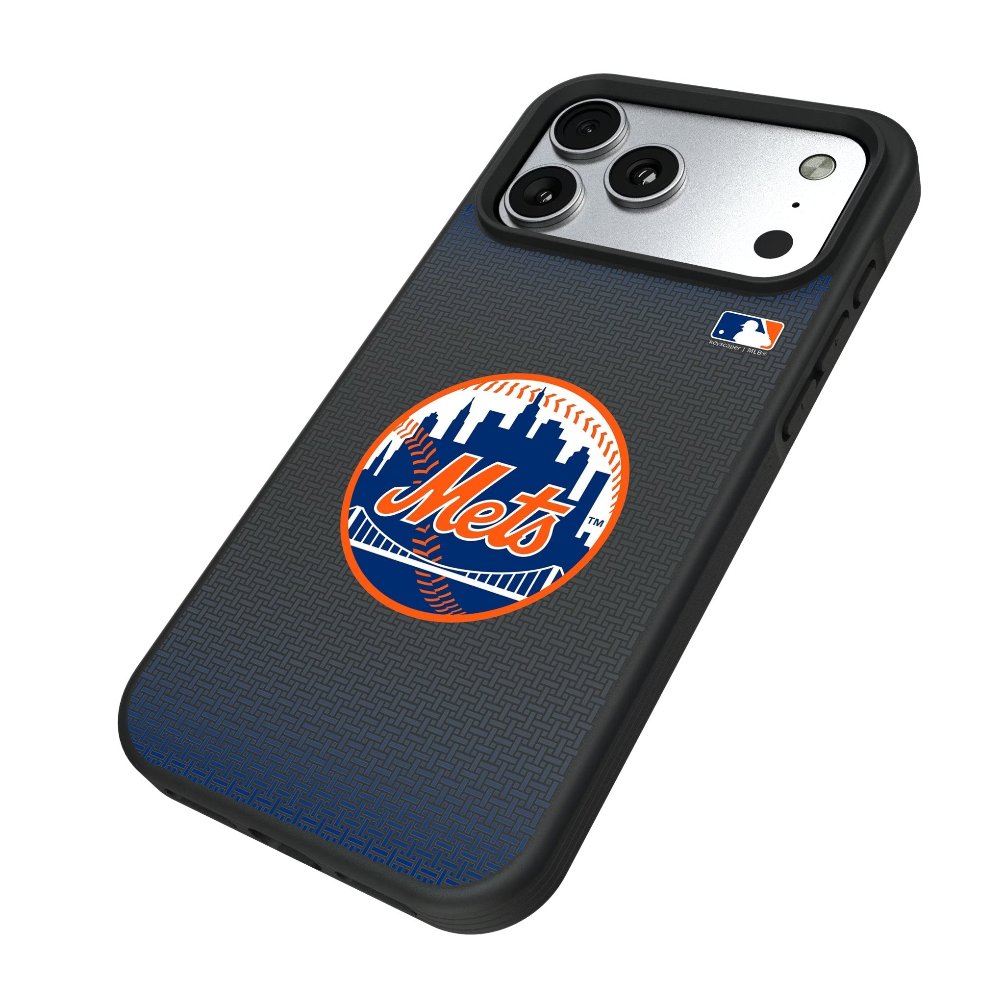 New York Mets Linen Bump Phone Case for Apple iPhone 17 Series 5