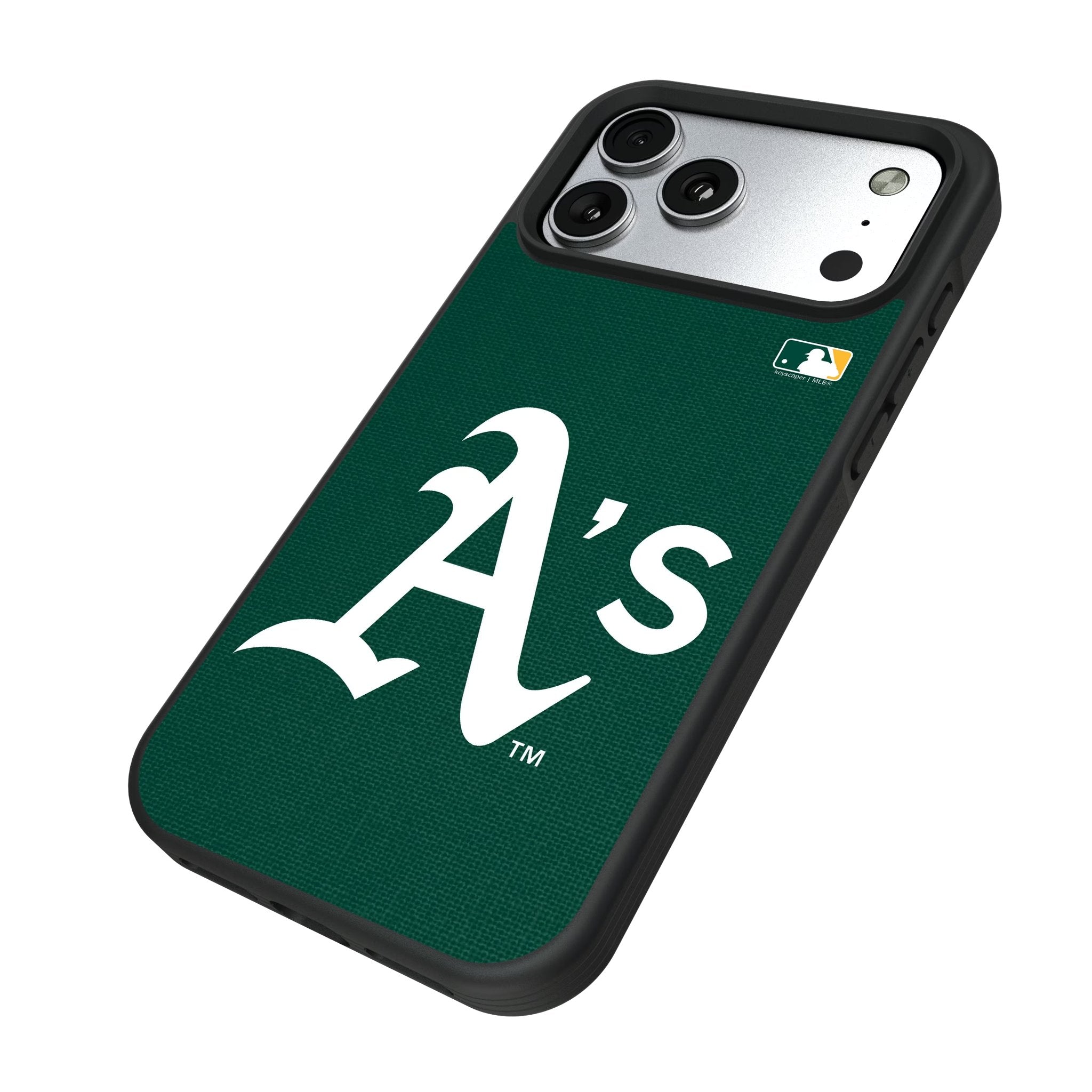 Oakland Athletics Solid Bump Phone Case for Apple iPhone 17 Series 5