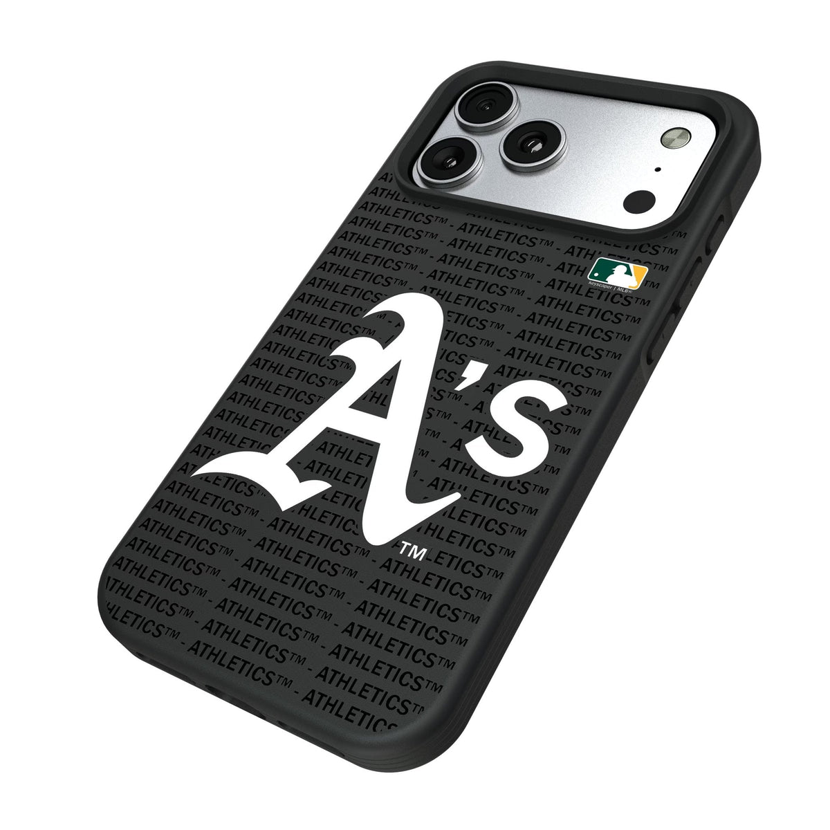 Oakland Athletics Text Backdrop Bump Phone Case for Apple iPhone 17 Series 5