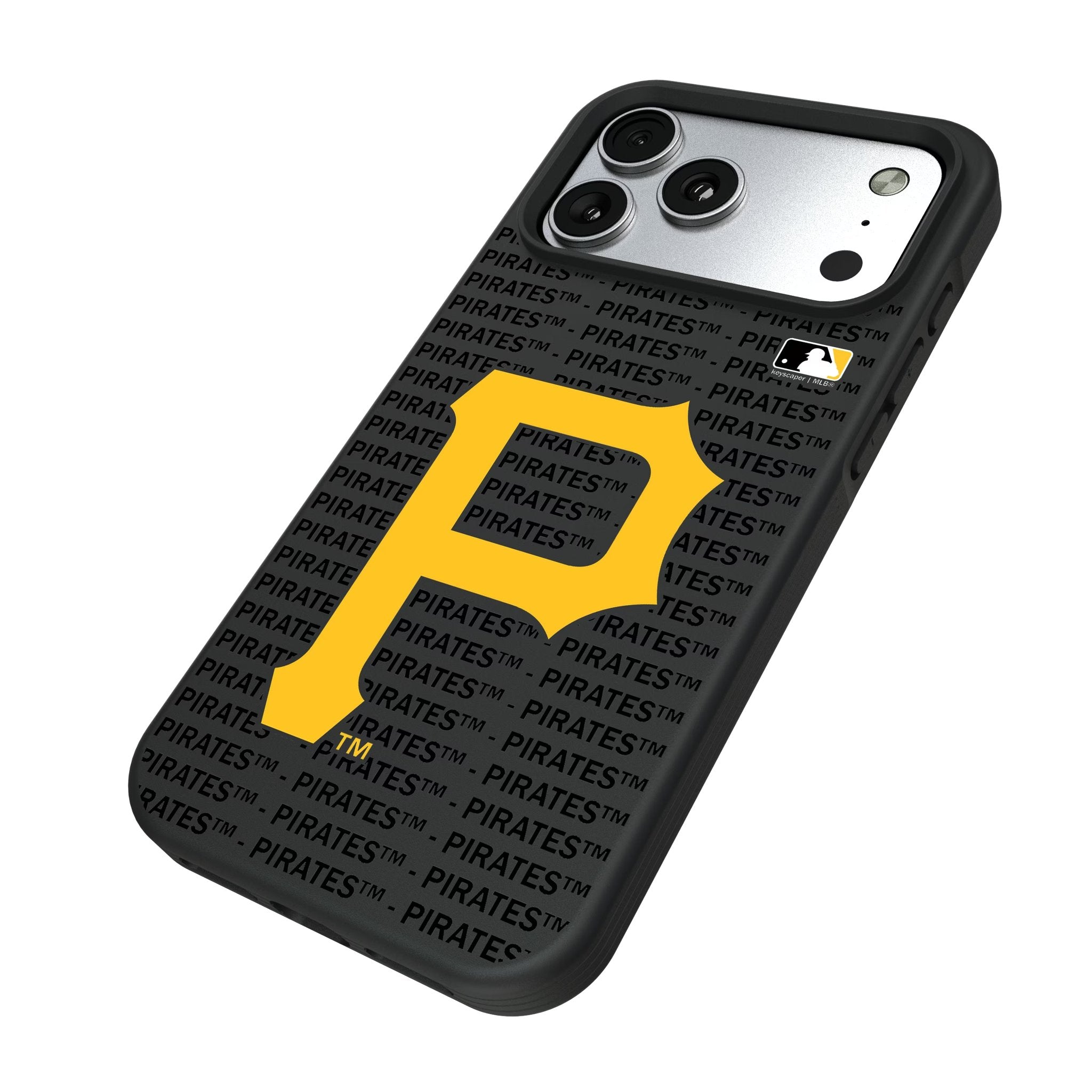 Pittsburgh Pirates Text Backdrop Bump Phone Case for Apple iPhone 17 Series 5