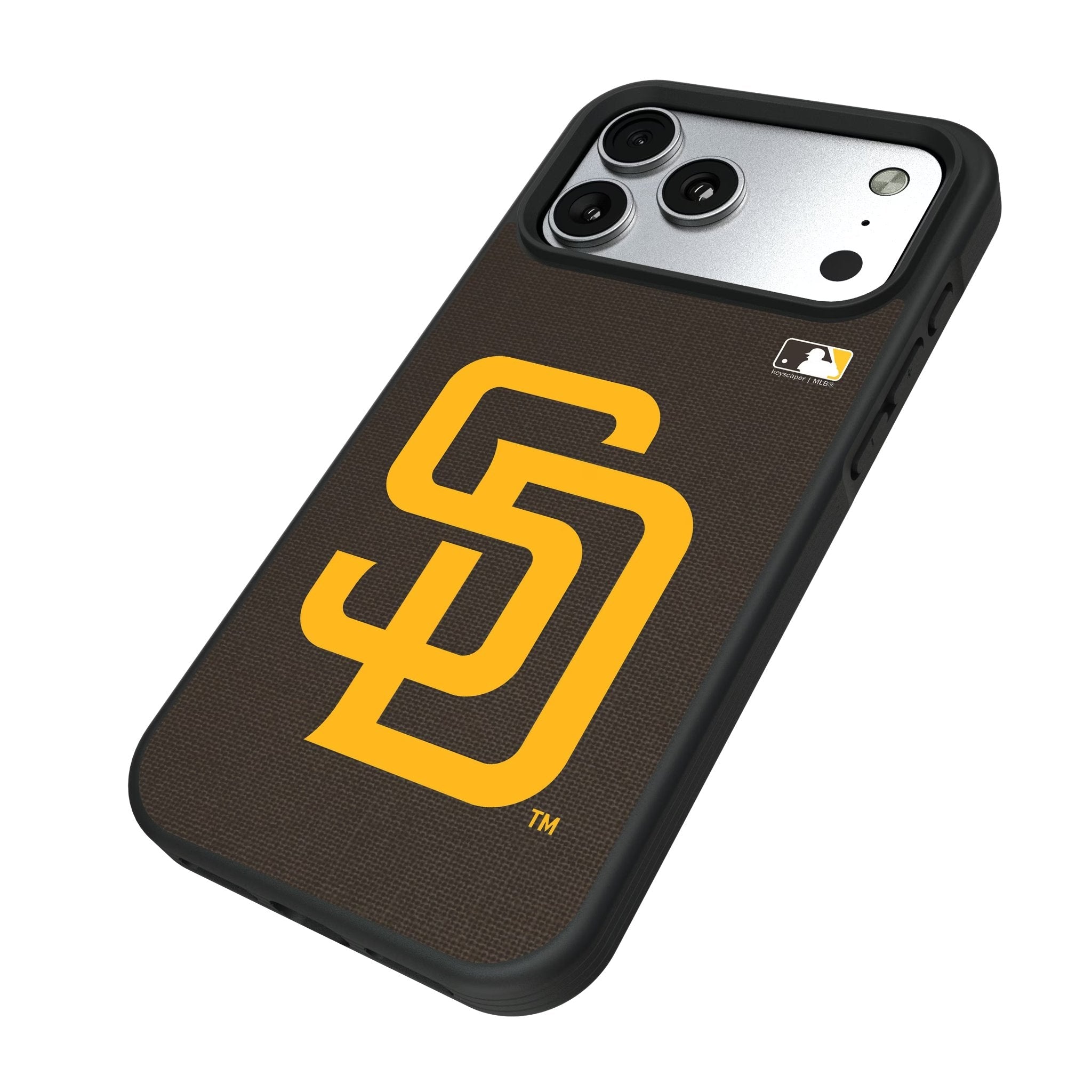 San Diego Padres Solid Bump Phone Case for Apple iPhone 17 Series 5