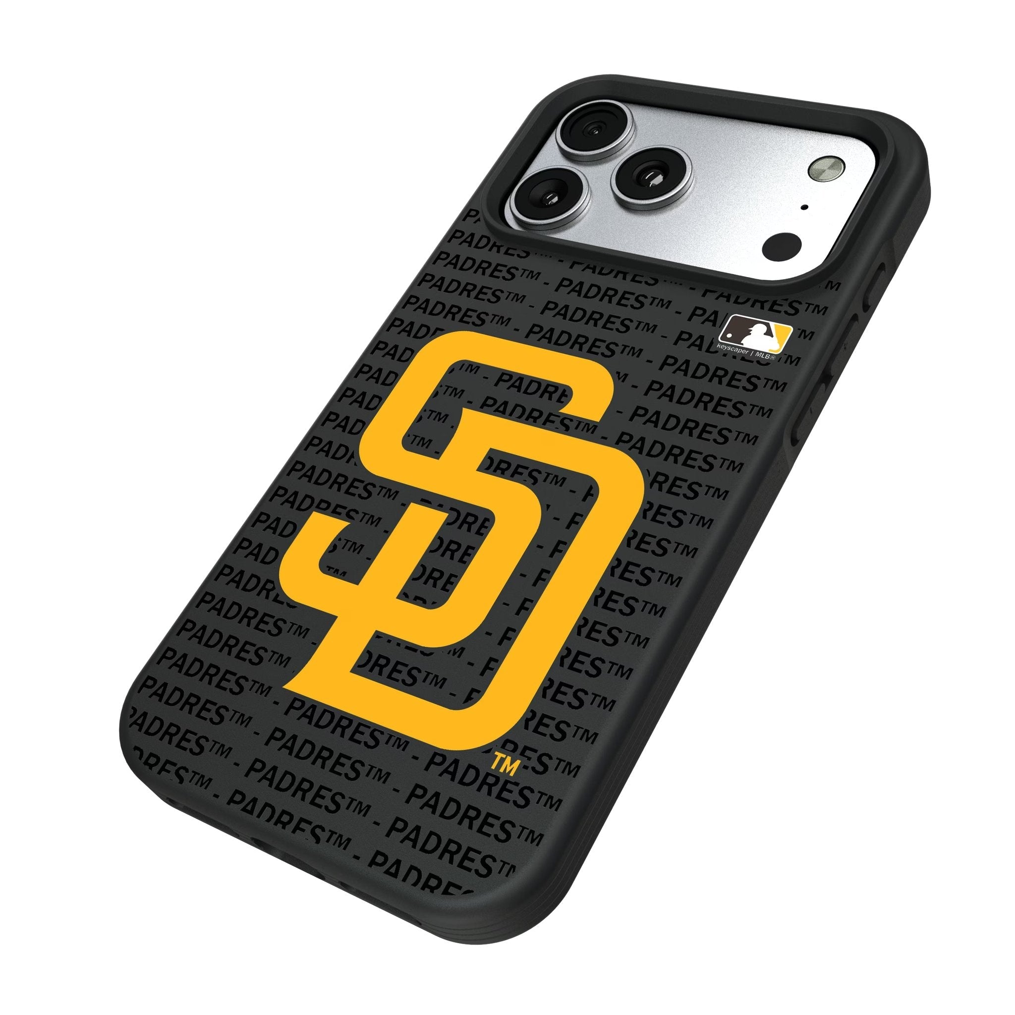 San Diego Padres Text Backdrop Bump Phone Case for Apple iPhone 17 Series 5