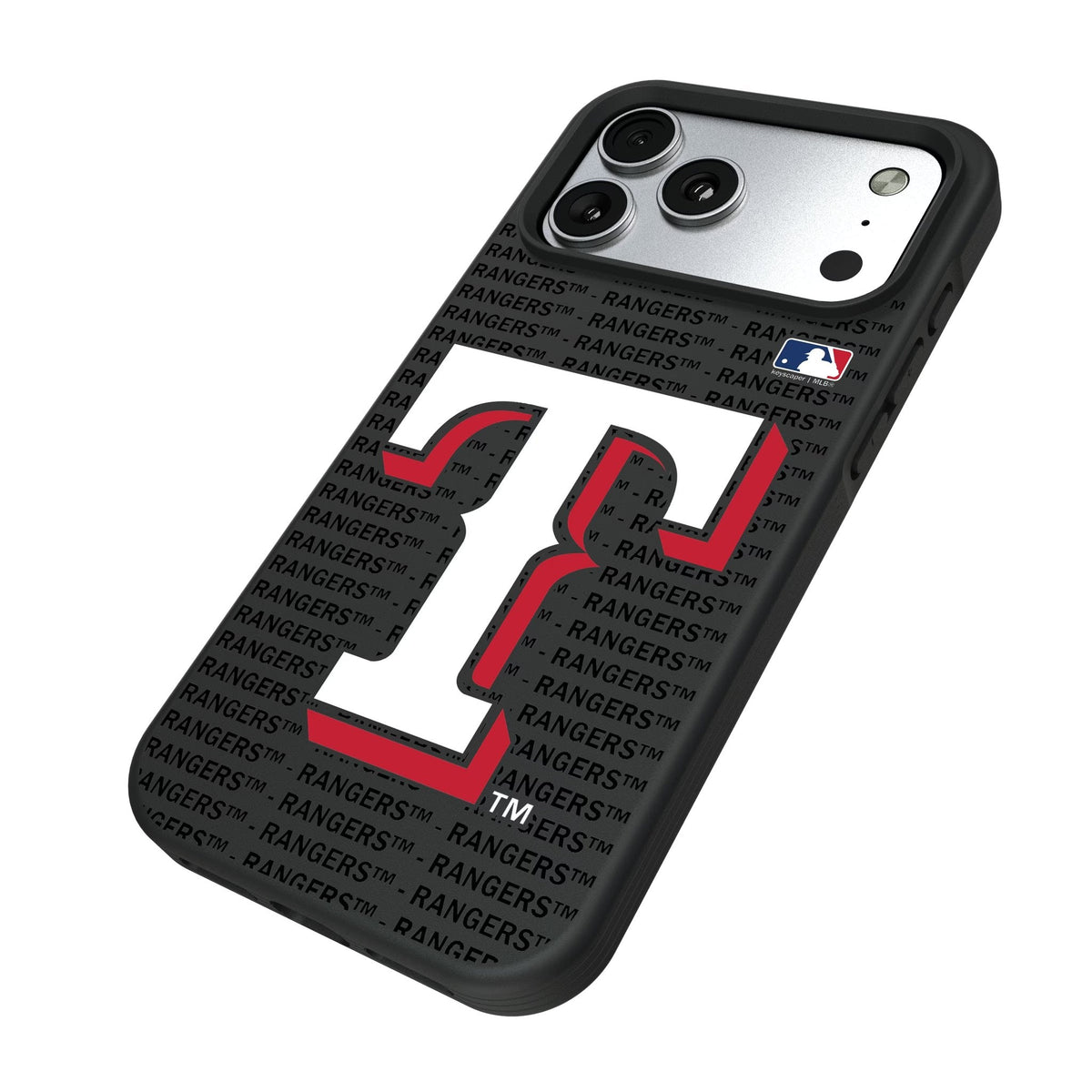 Texas Rangers Text Backdrop Bump Phone Case for Apple iPhone 17 Series 5