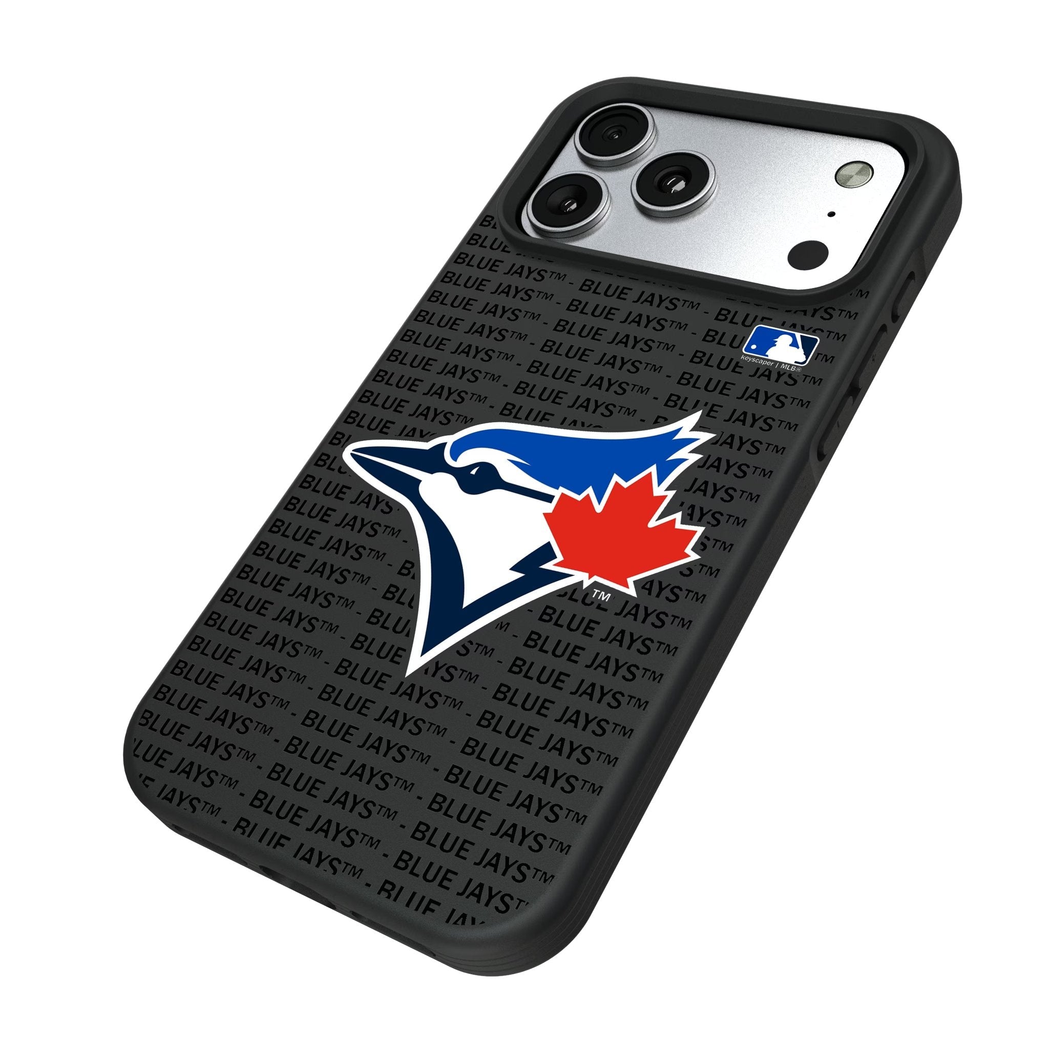 Toronto Blue Jays Text Backdrop Bump Phone Case for Apple iPhone 17 Series 5