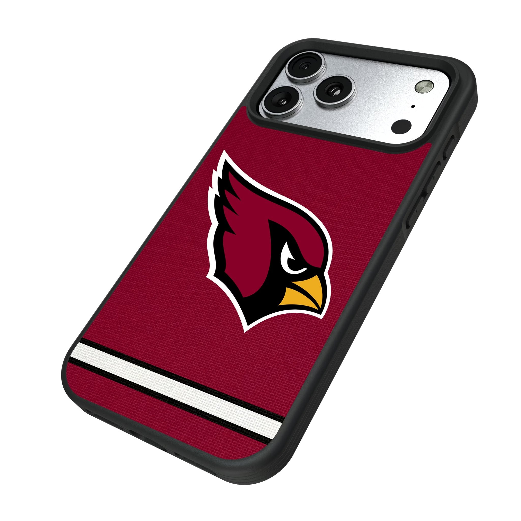 Arizona Cardinals Stripe Bump Phone Case for Apple iPhone 17 Series 5