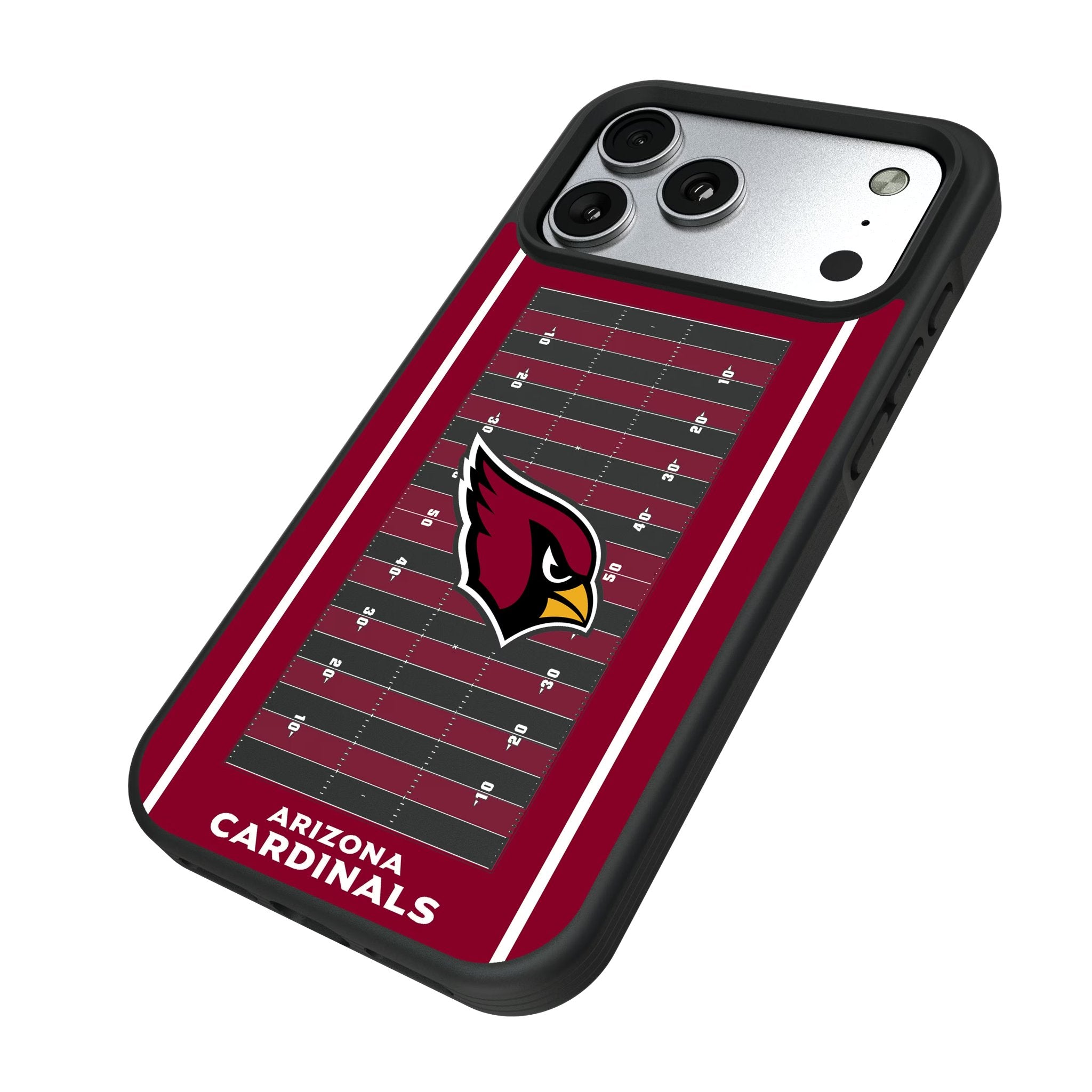 Arizona Cardinals Field Bump Phone Case for Apple iPhone 17 Series 5