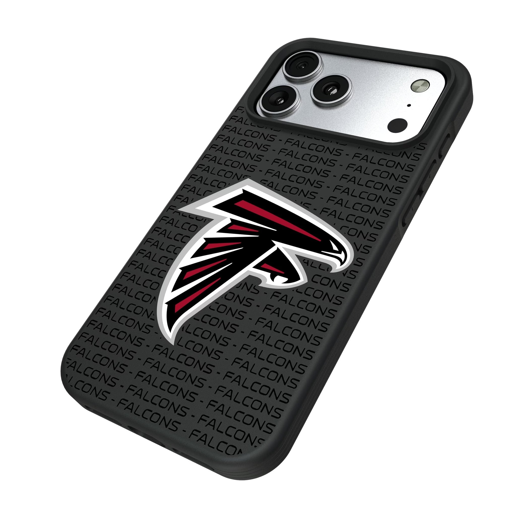 Atlanta Falcons Text Backdrop Bump Phone Case for Apple iPhone 17 Series 5
