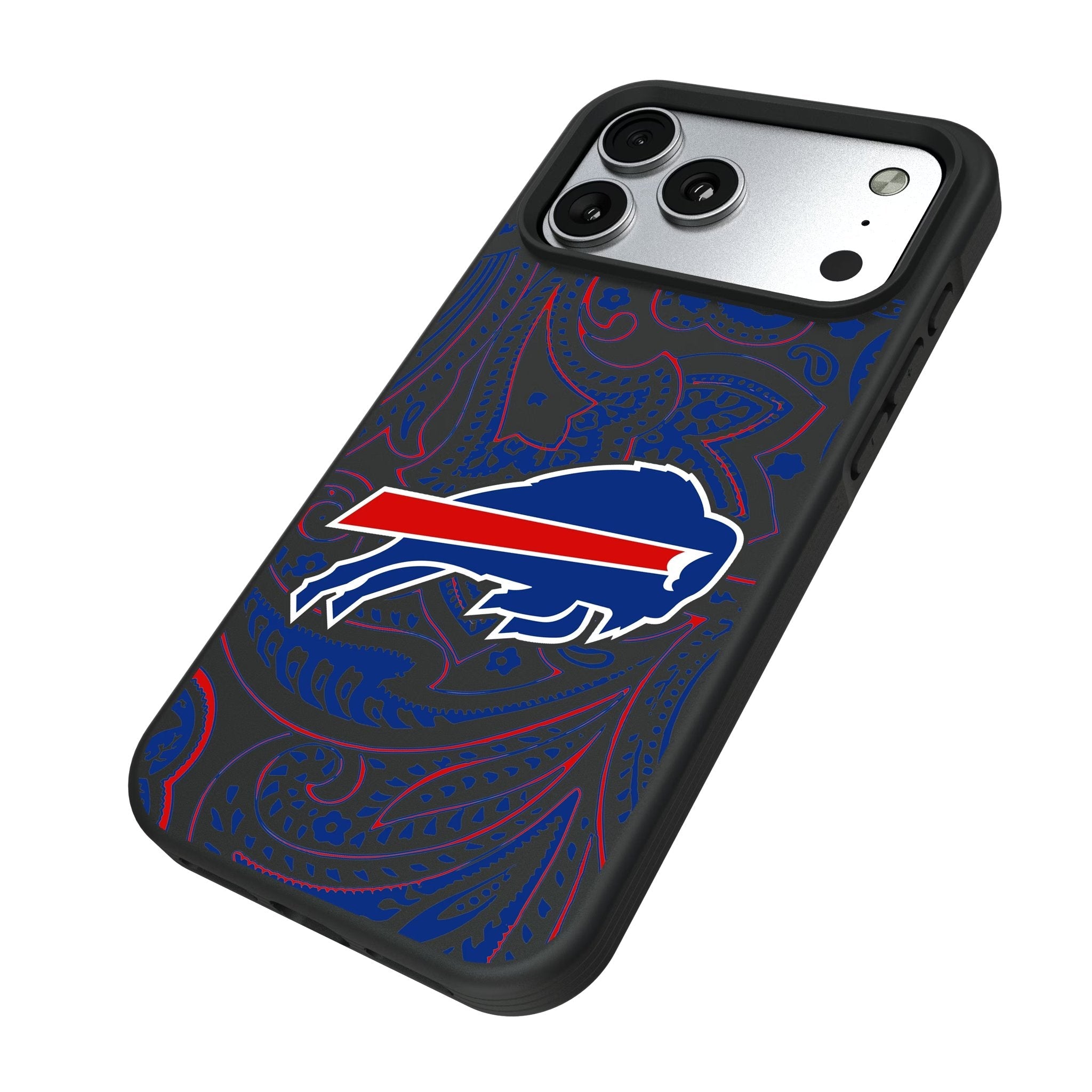 Buffalo Bills Paisley Bump Phone Case for Apple iPhone 17 Series 5