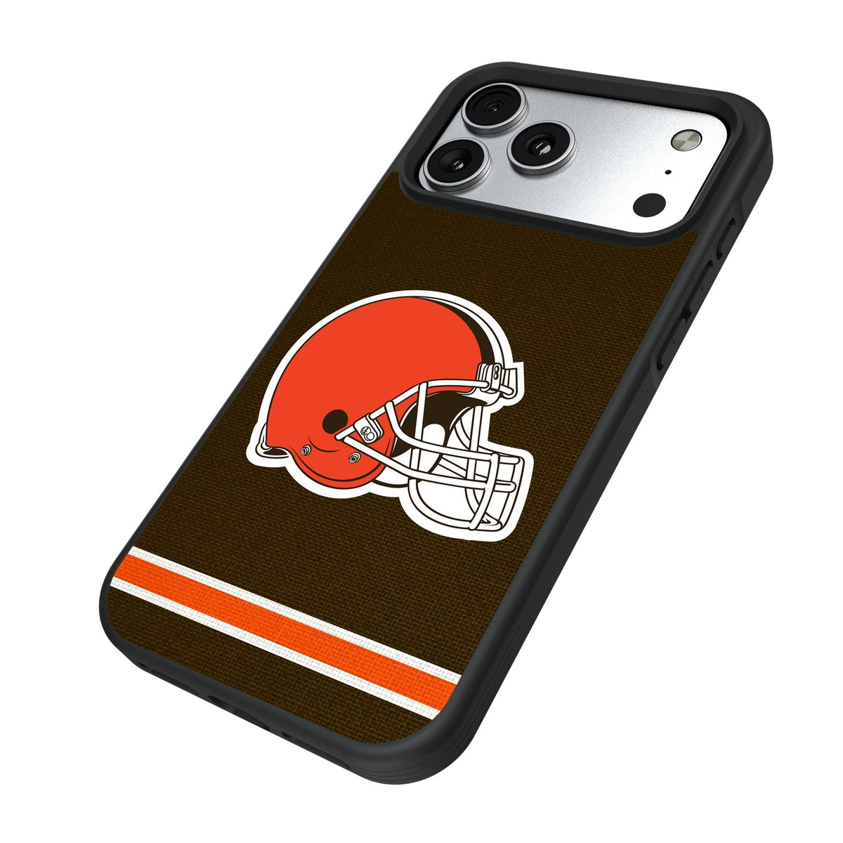 Cleveland Browns Stripe Bump Phone Case for Apple iPhone 17 Series 5