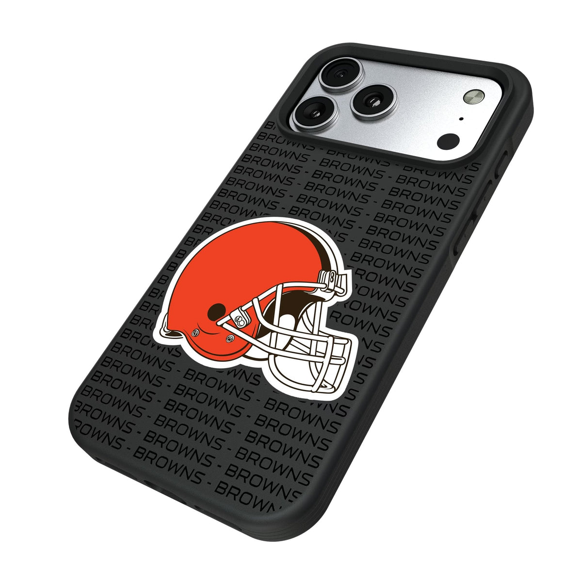 Cleveland Browns Text Backdrop Bump Phone Case for Apple iPhone 17 Series 5