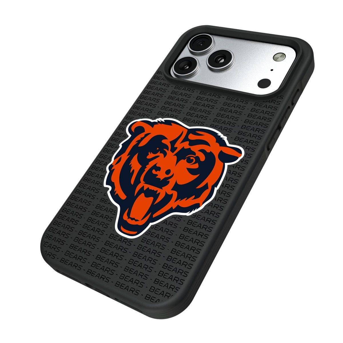 Chicago Bears Text Backdrop Bump Phone Case for Apple iPhone 17 Series 5
