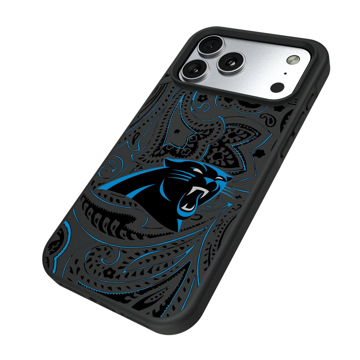 Carolina Panthers Paisley Bump Phone Case for Apple iPhone 17 Series 5