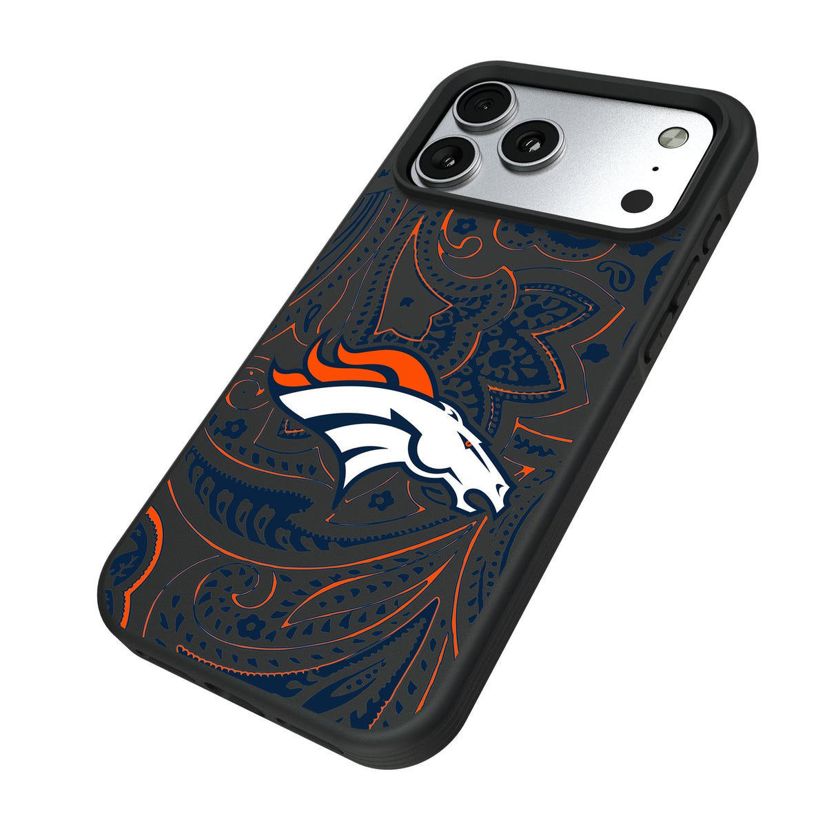 Denver Broncos Paisley Bump Phone Case for Apple iPhone 17 Series 5