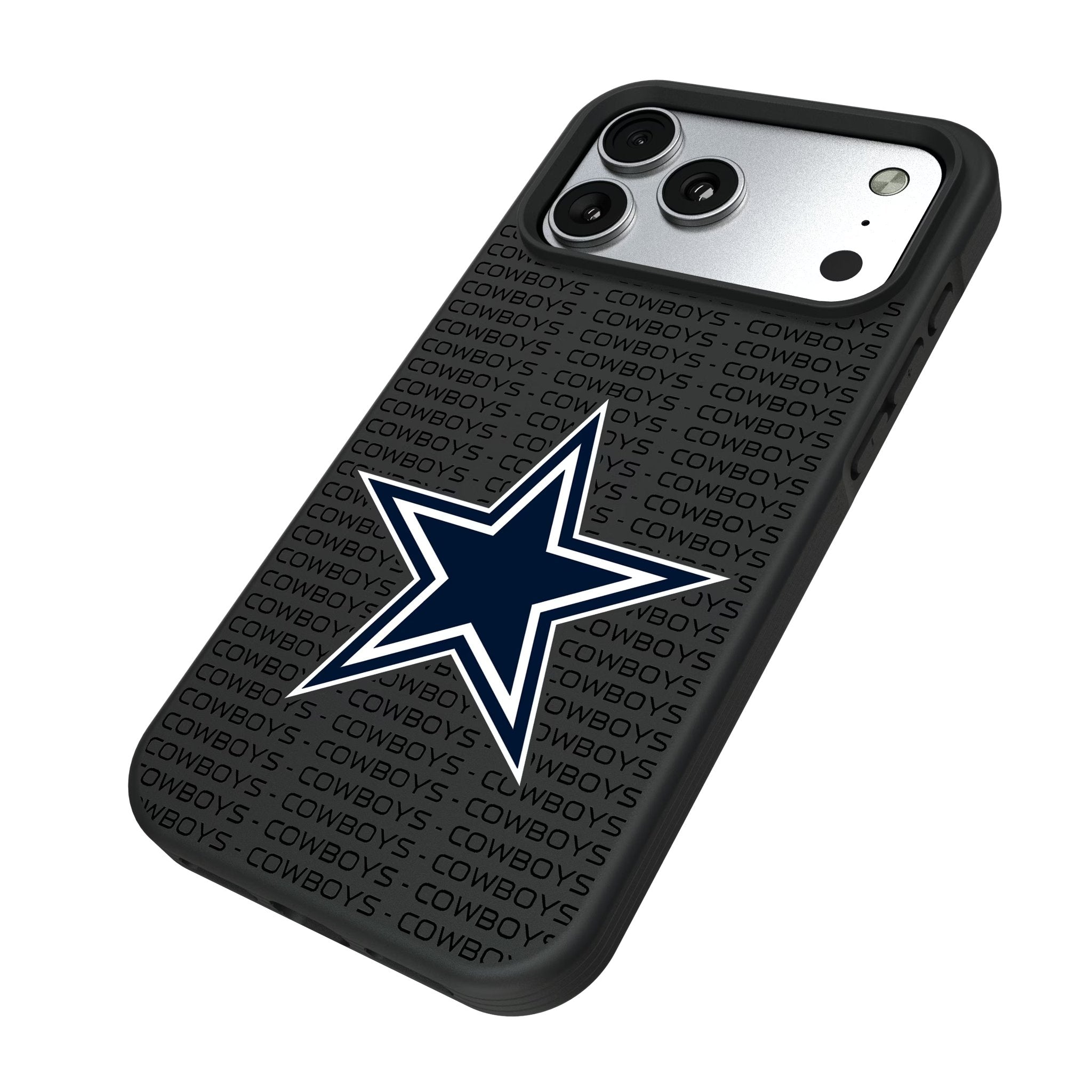 Dallas Cowboys Text Backdrop Bump Phone Case for Apple iPhone 17 Series 5