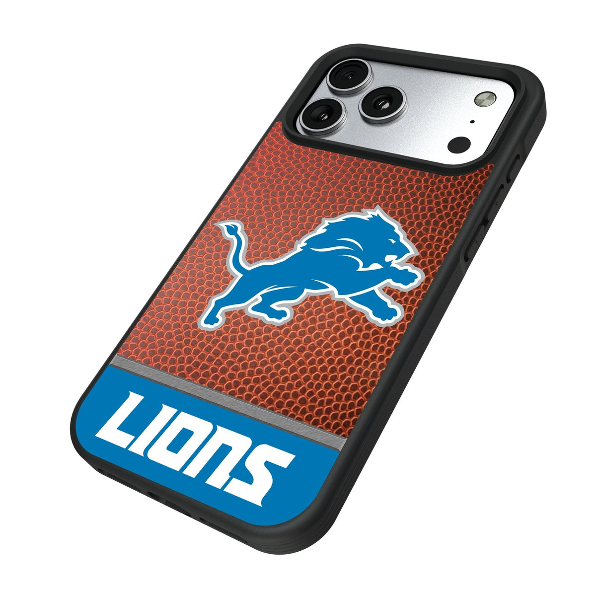 Detroit Lions Football Wordmark Bump Phone Case for Apple iPhone 17 Series 5