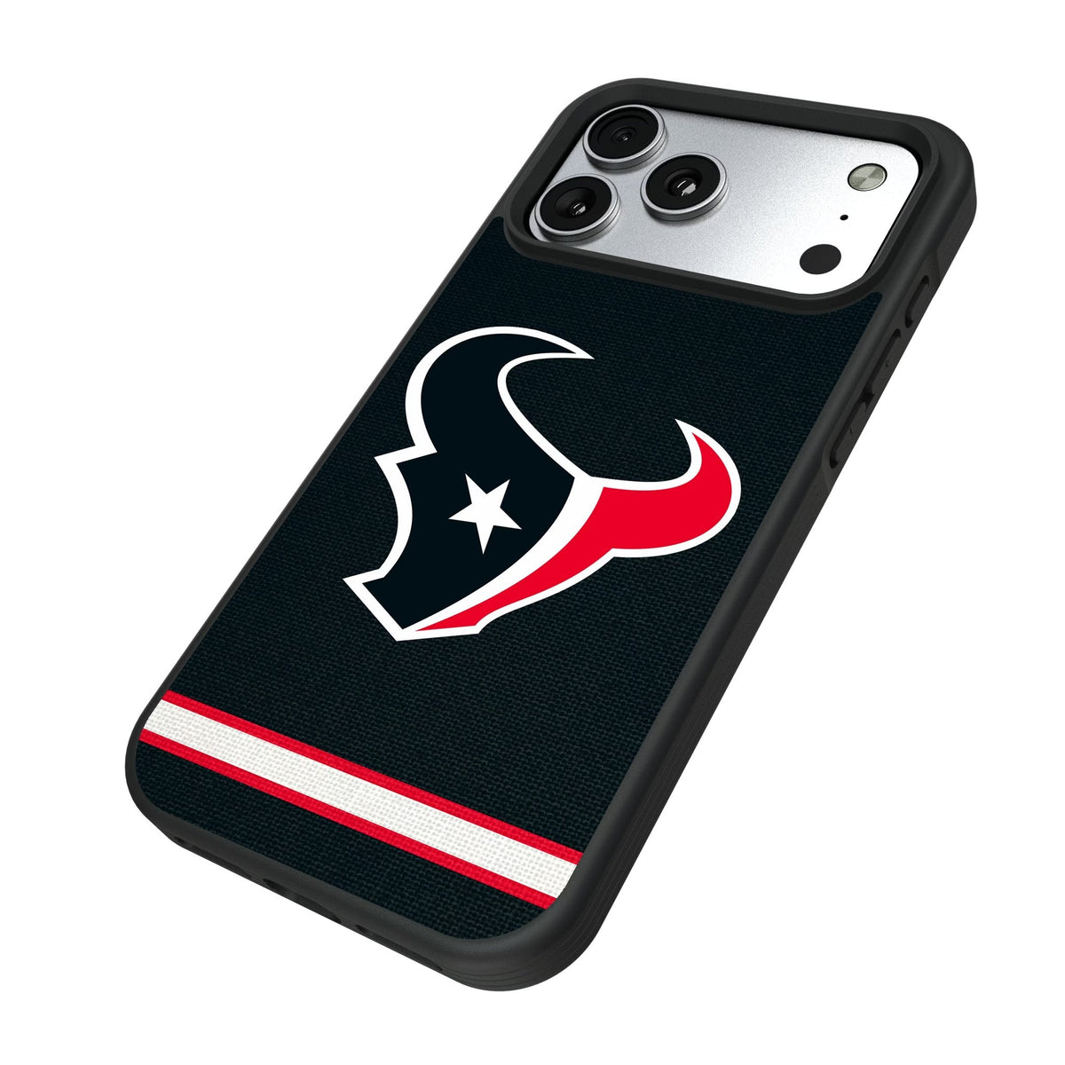 Houston Texans Stripe Bump Phone Case for Apple iPhone 17 Series 5