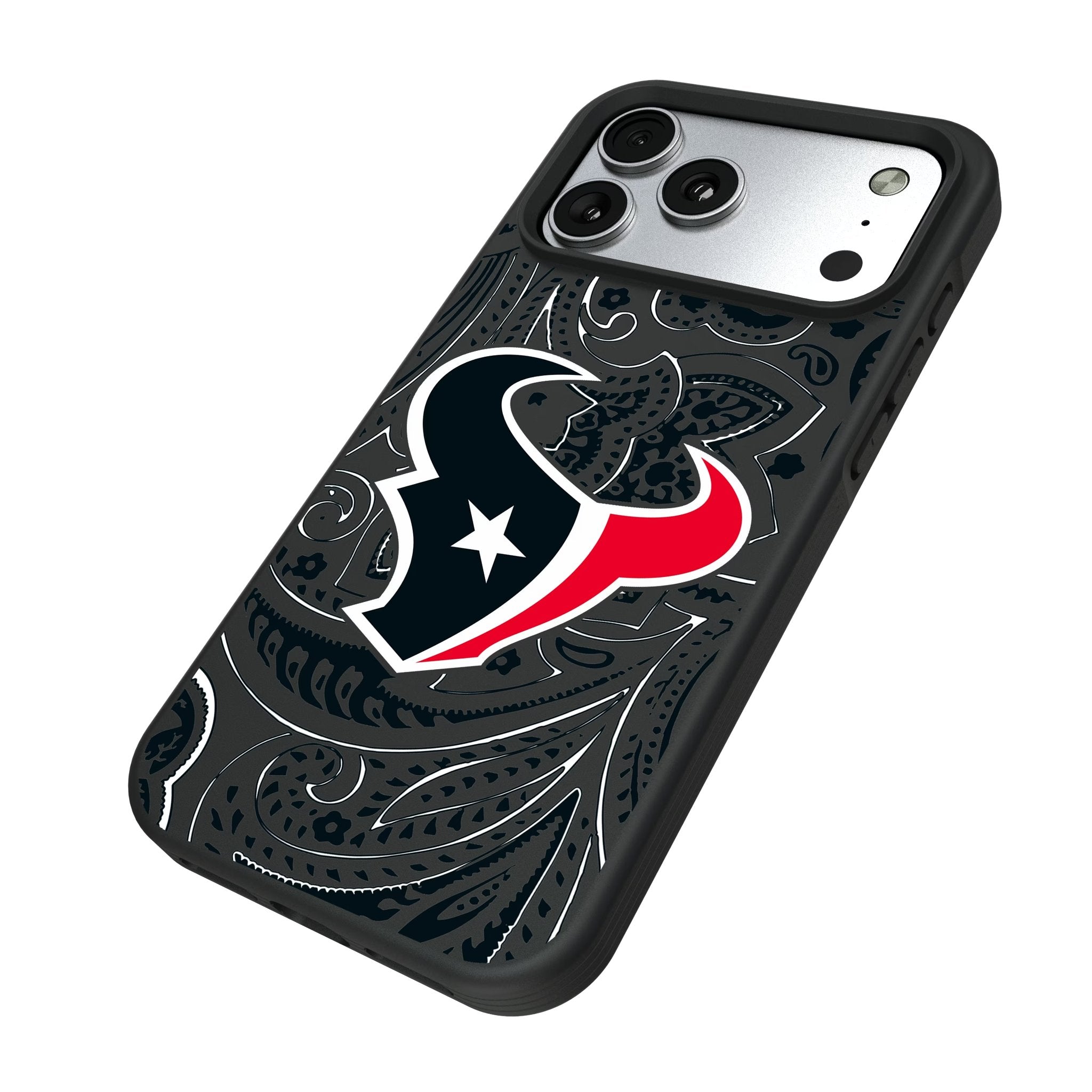 Houston Texans Paisley Bump Phone Case for Apple iPhone 17 Series 5