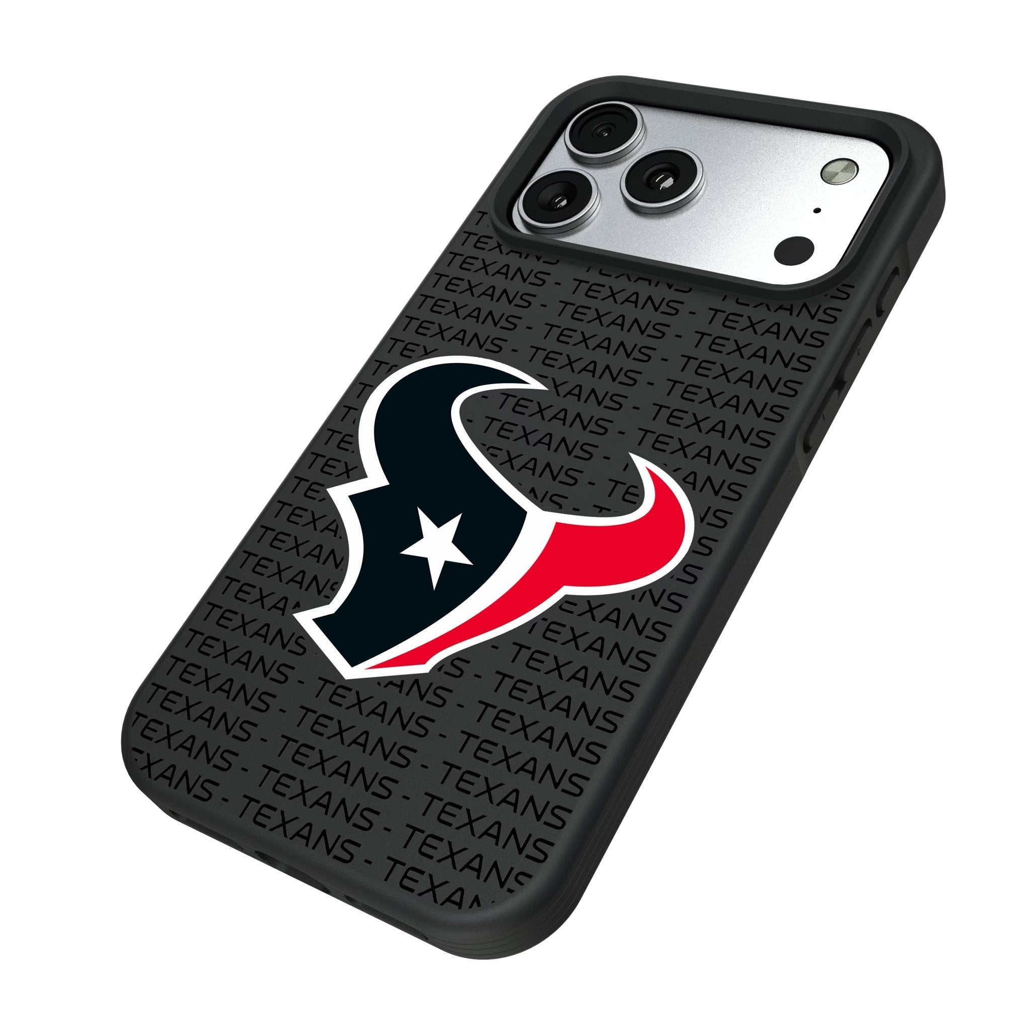 Houston Texans Text Backdrop Bump Phone Case for Apple iPhone 17 Series 5