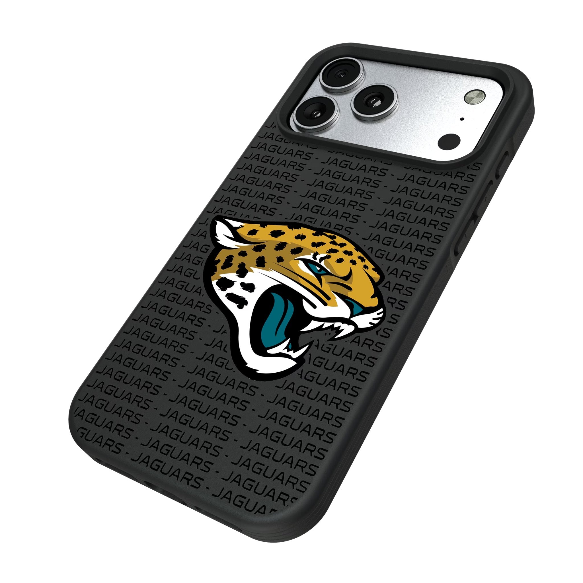 Jacksonville Jaguars Text Backdrop Bump Phone Case for Apple iPhone 17 Series 5