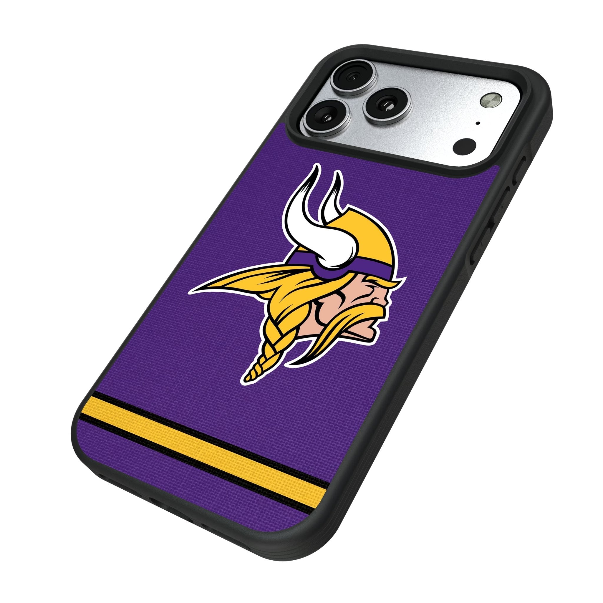 Minnesota Vikings Stripe Bump Phone Case for Apple iPhone 17 Series 5
