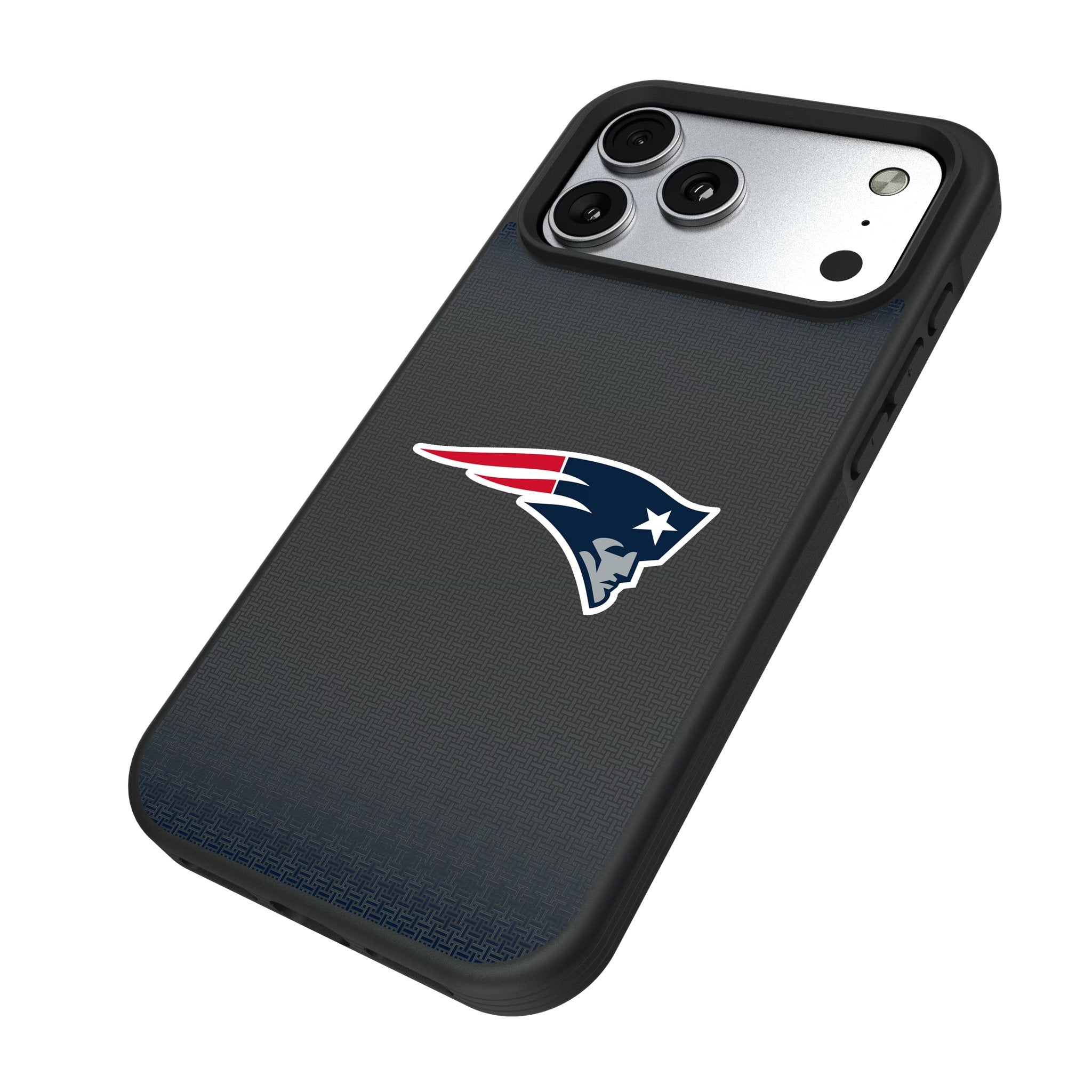 New England Patriots Linen Bump Phone Case for Apple iPhone 17 Series 5
