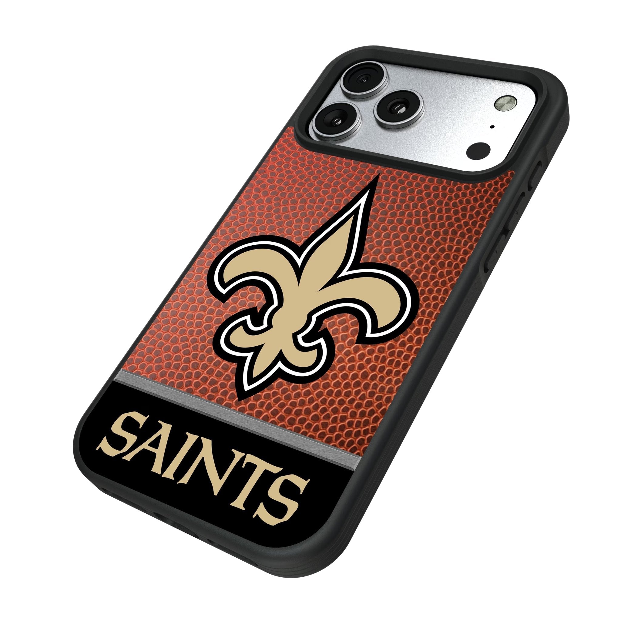 New Orleans Saints Football Wordmark Bump Phone Case for Apple iPhone 17 Series 5