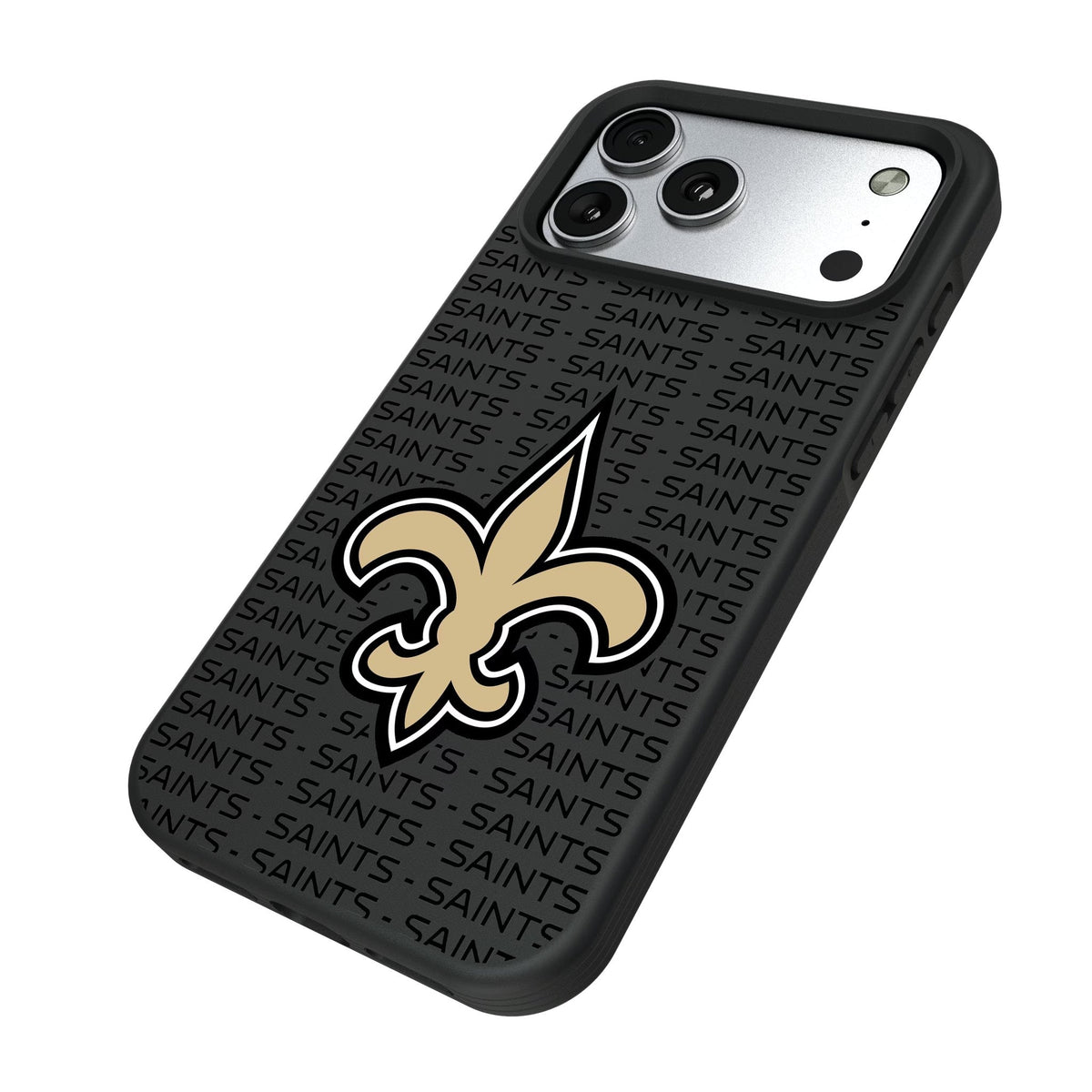 New Orleans Saints Text Backdrop Bump Phone Case for Apple iPhone 17 Series 5