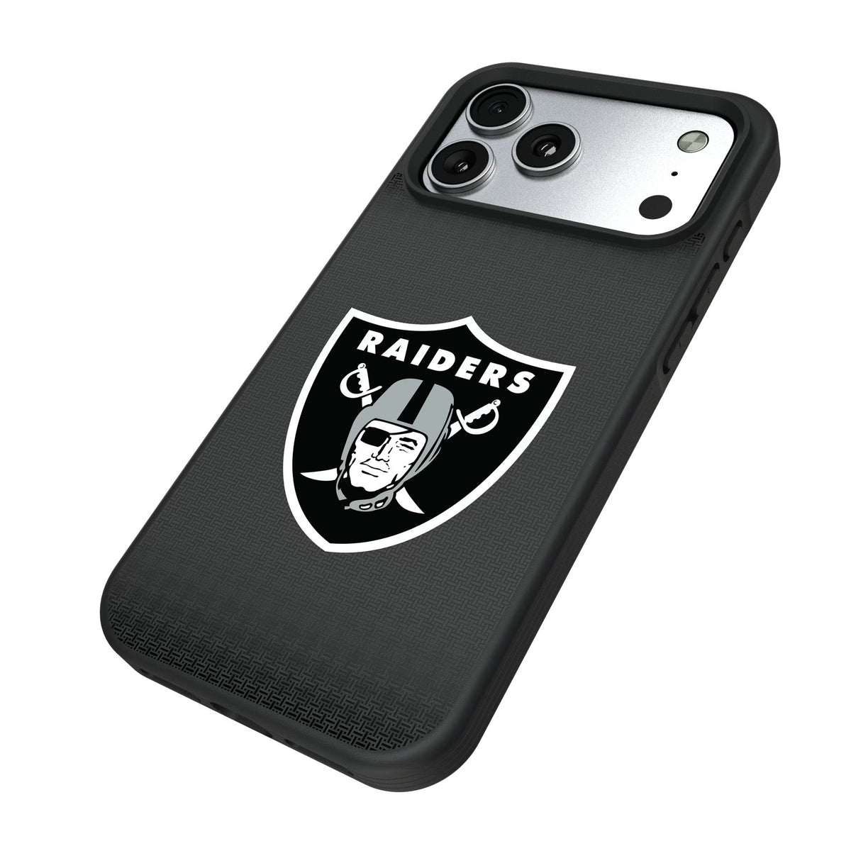 Las Vegas Raiders Linen Bump Phone Case for Apple iPhone 17 Series 5