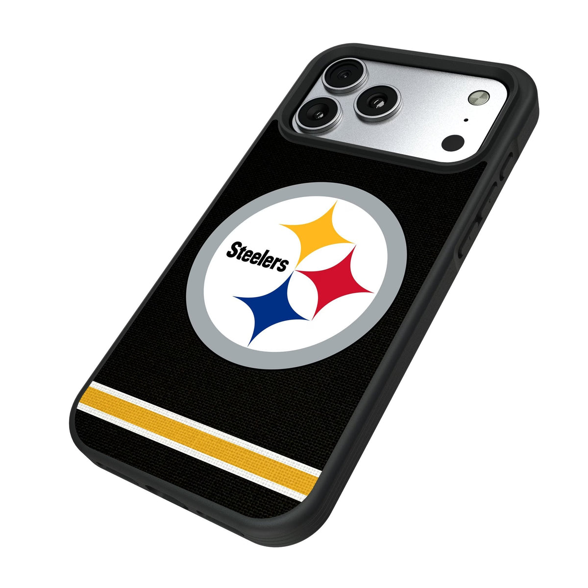 Pittsburgh Steelers Stripe Bump Phone Case for Apple iPhone 17 Series 5