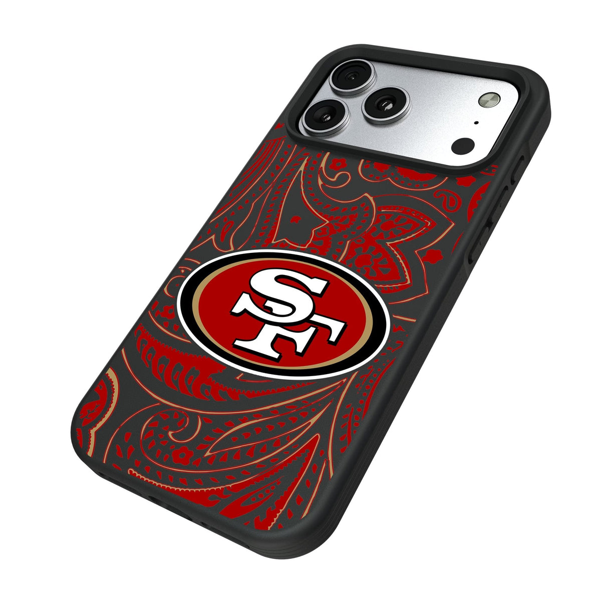 San Francisco 49ers Paisley Bump Phone Case for Apple iPhone 17 Series 5