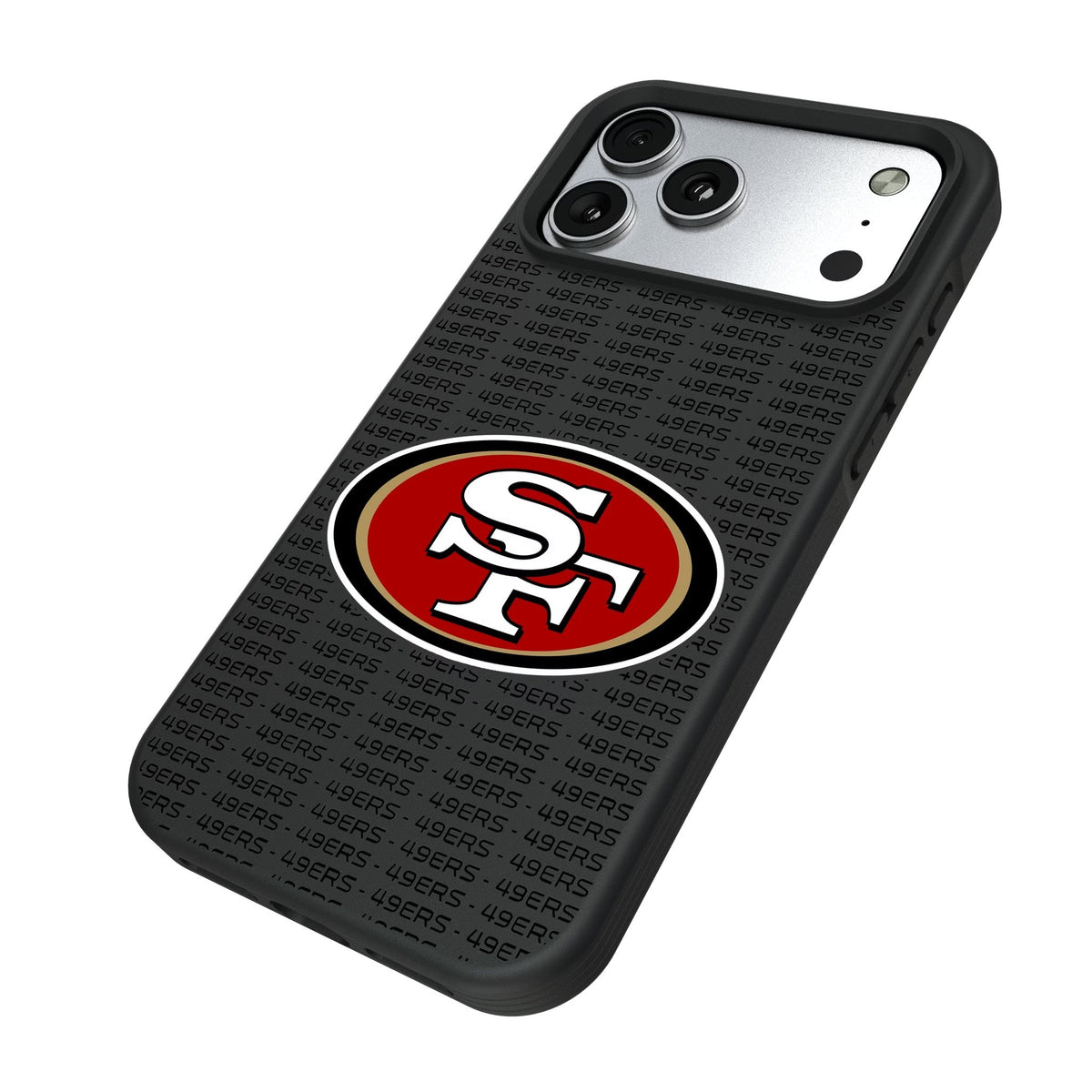 San Francisco 49ers Text Backdrop Bump Phone Case for Apple iPhone 17 Series 5