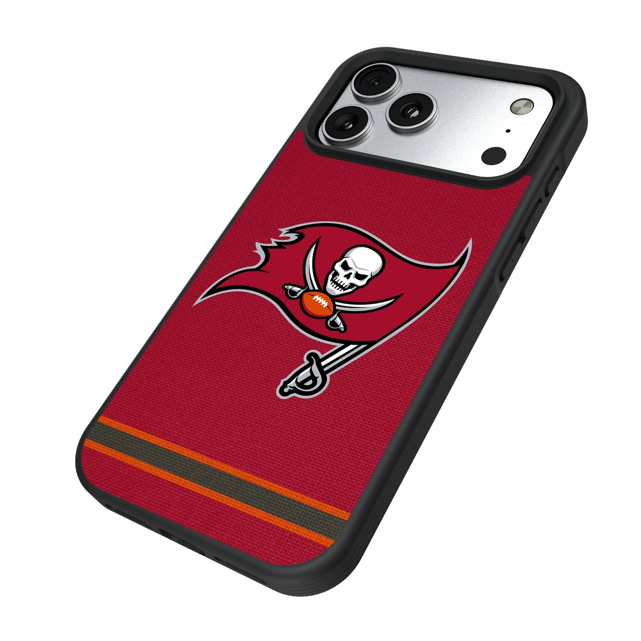 Tampa Bay Buccaneers Stripe Bump Phone Case for Apple iPhone 17 Series 5