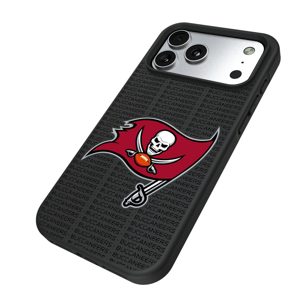 Tampa Bay Buccaneers Text Backdrop Bump Phone Case for Apple iPhone 17 Series 5