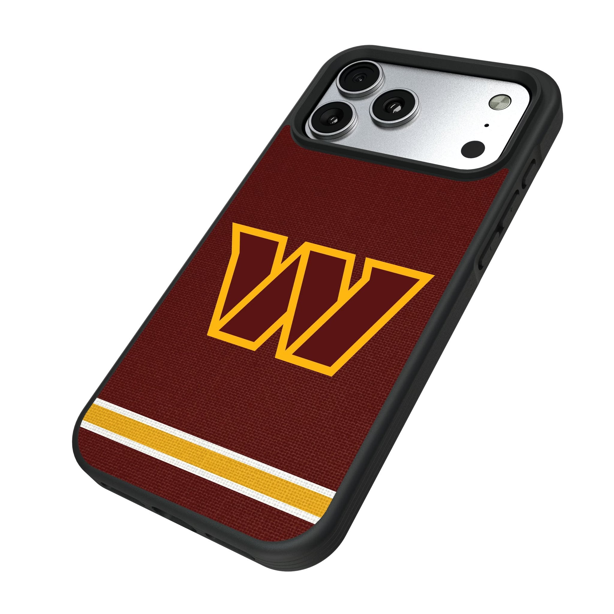 Washington Commanders Stripe Bump Phone Case for Apple iPhone 17 Series 5