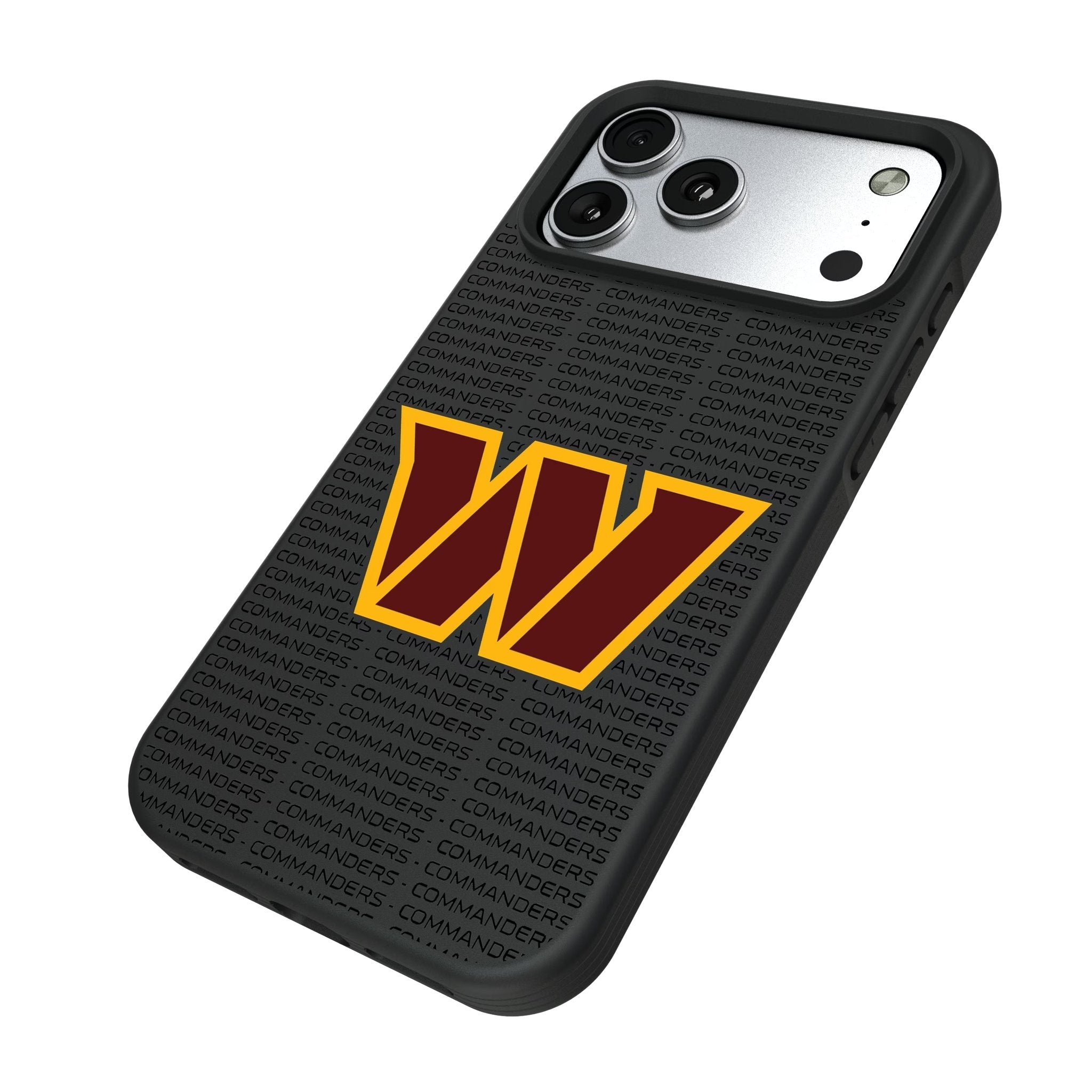 Washington Commanders Text Backdrop Bump Phone Case for Apple iPhone 17 Series 5