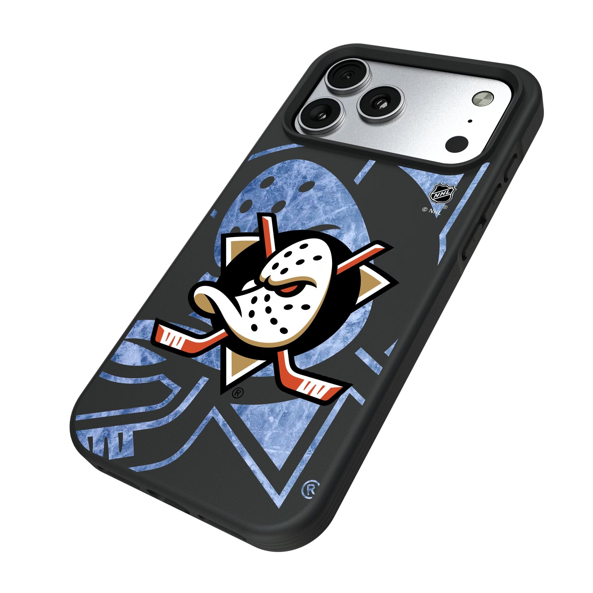 Anaheim Ducks Ice Tilt Bump Phone Case for Apple iPhone 17 Series 5