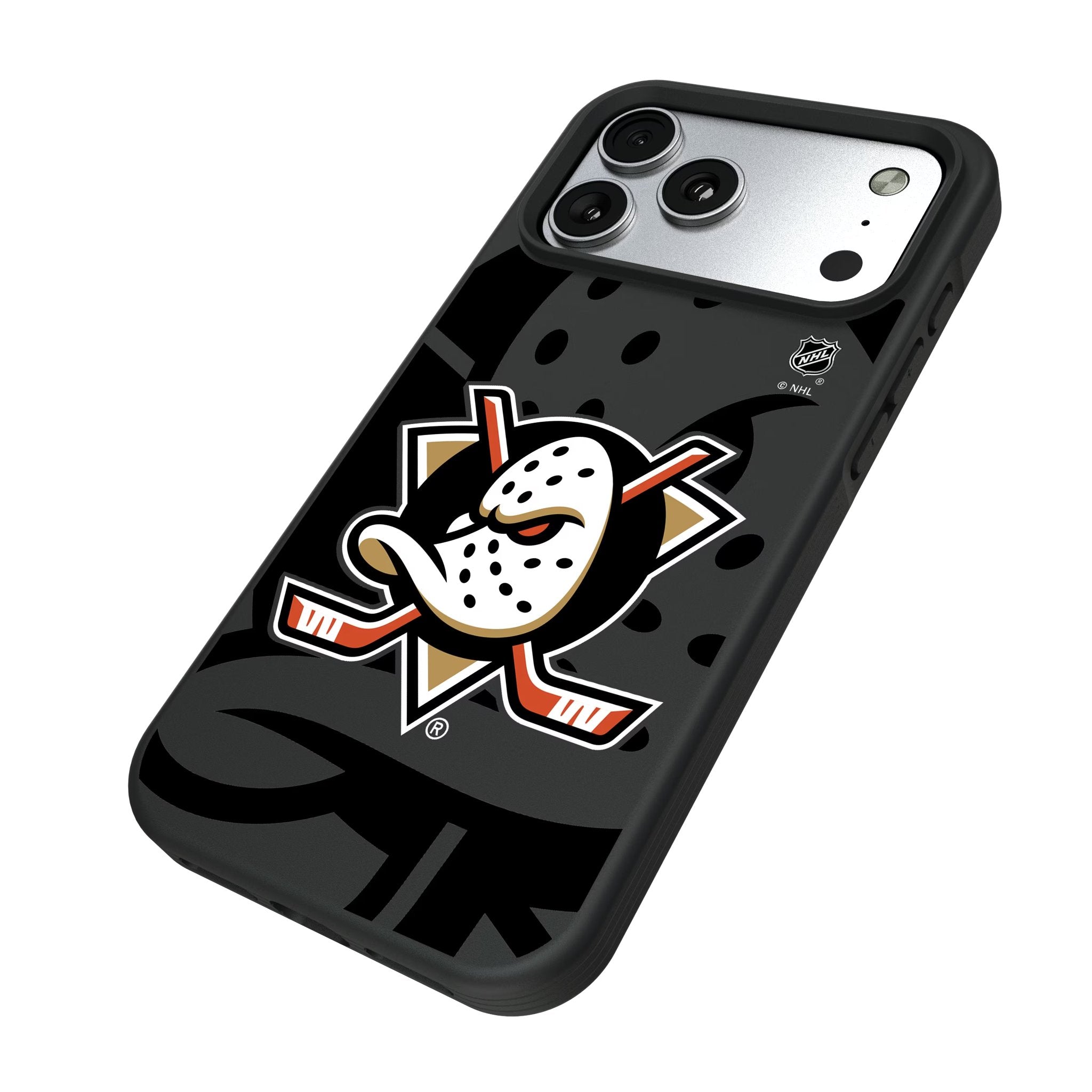 Anaheim Ducks Monocolor Tilt Bump Phone Case for Apple iPhone 17 Series 5