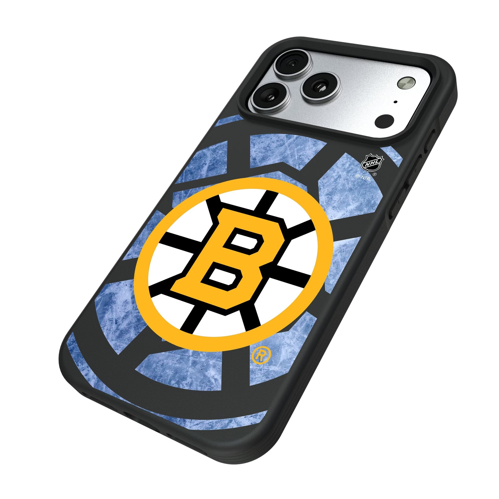 Boston Bruins Ice Tilt Bump Phone Case for Apple iPhone 17 Series 5