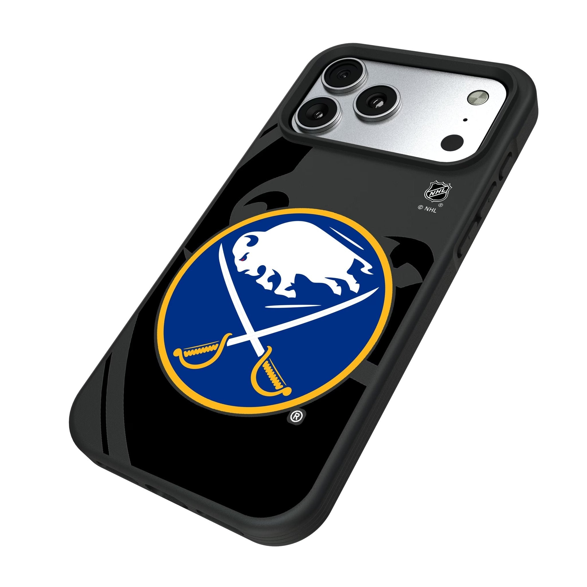 Buffalo Sabres Monocolor Tilt Bump Phone Case for Apple iPhone 17 Series 5