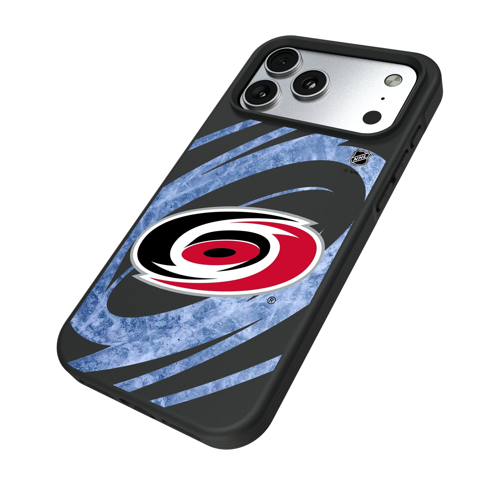 Carolina Hurricanes Ice Tilt Bump Phone Case for Apple iPhone 17 Series 5
