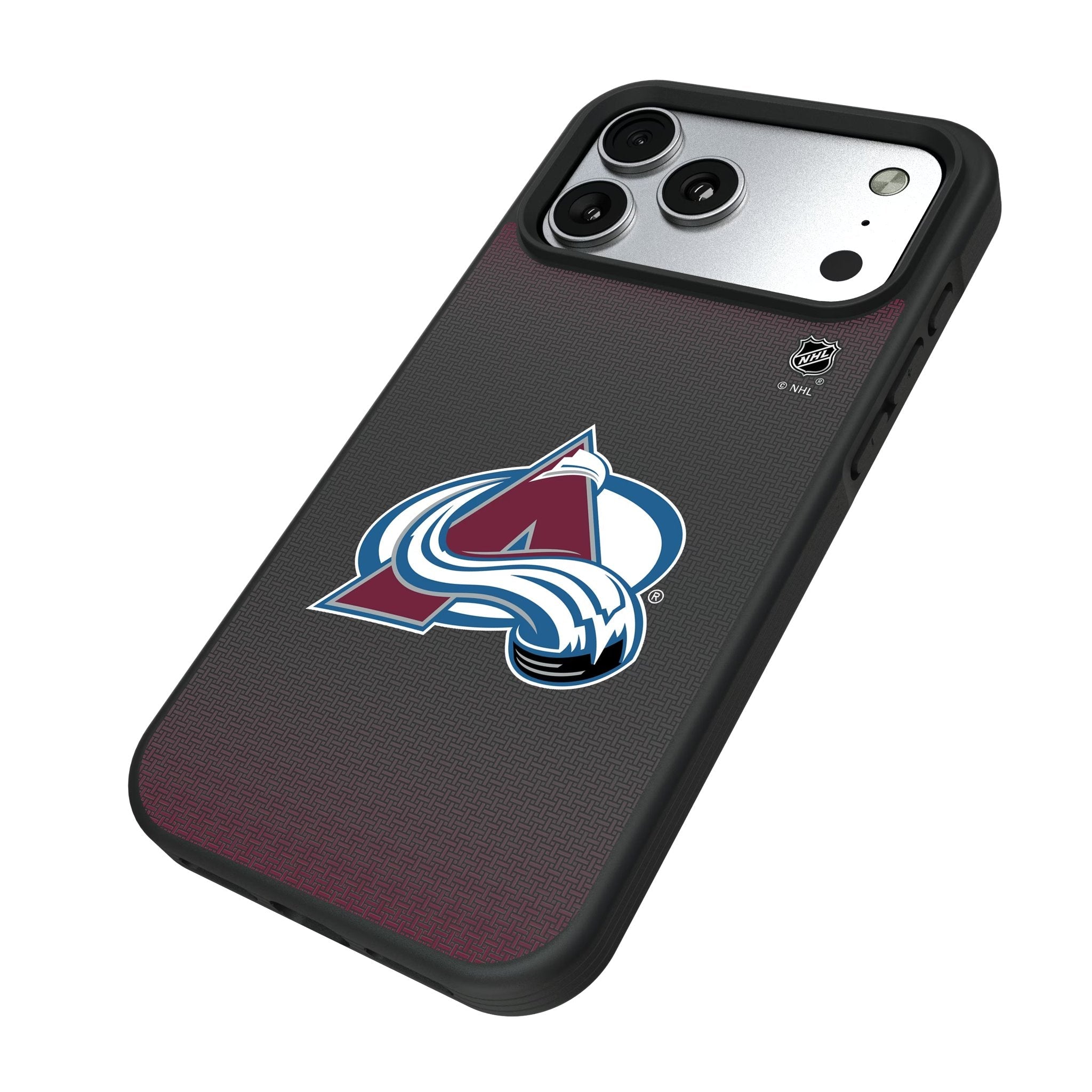 Colorado Avalanche Linen Bump Phone Case for Apple iPhone 17 Series 5